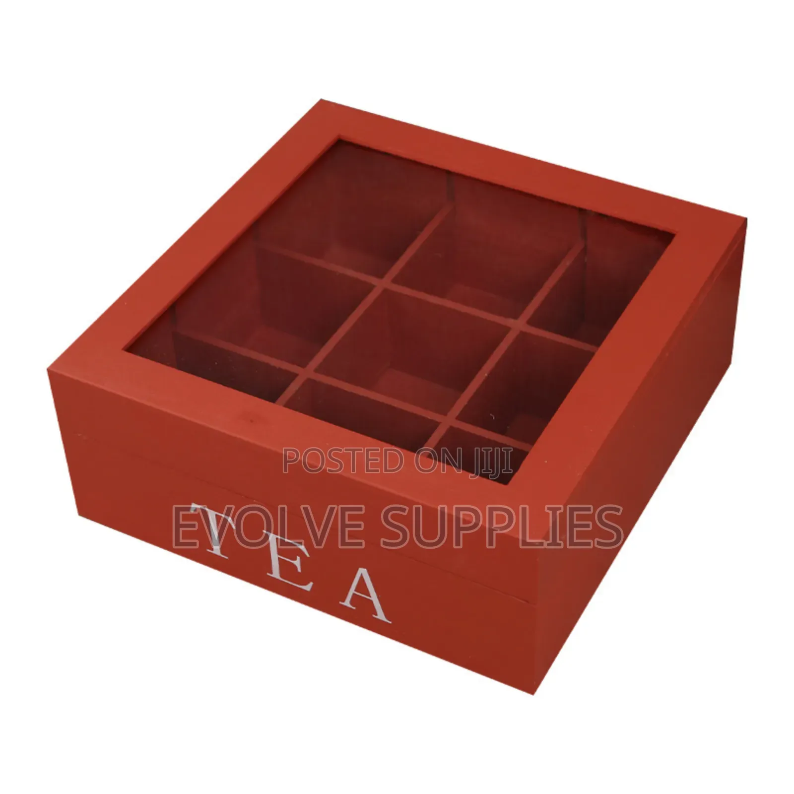 Wooden Tea Coffee Storage Box
