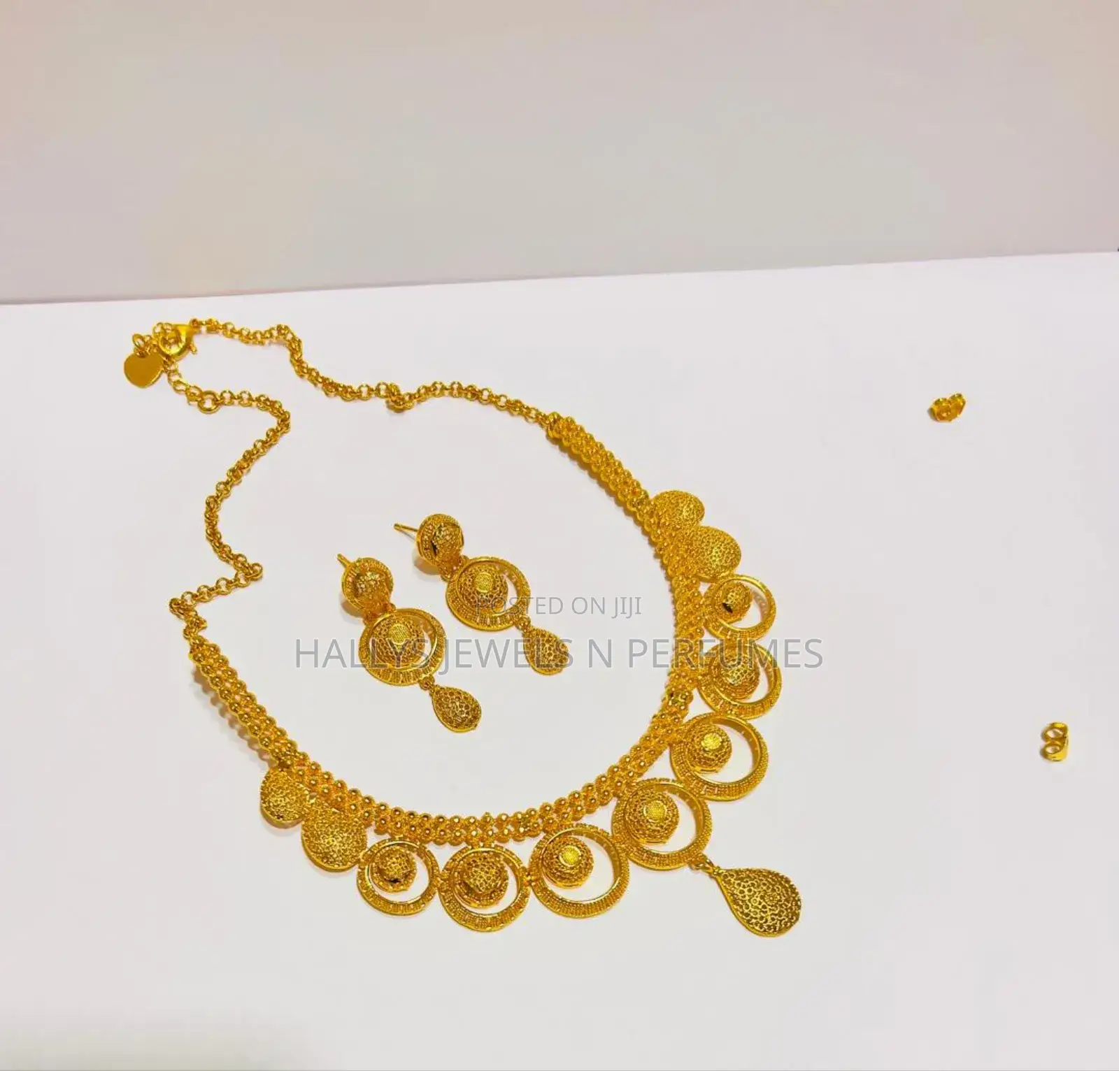 Jewellery Set, Gold Plated, Middle Eastern Style 3