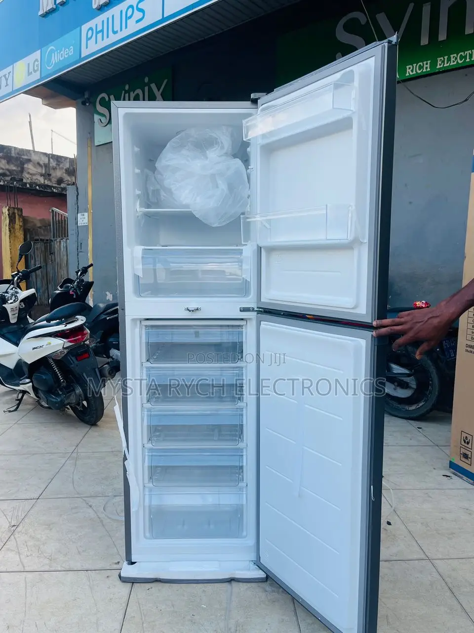 2025 New Nasco Double Door Fridge/ Refrigerator