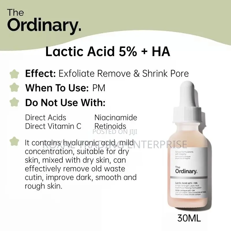 The Ordinary Lactic Acid 5%+ Ha