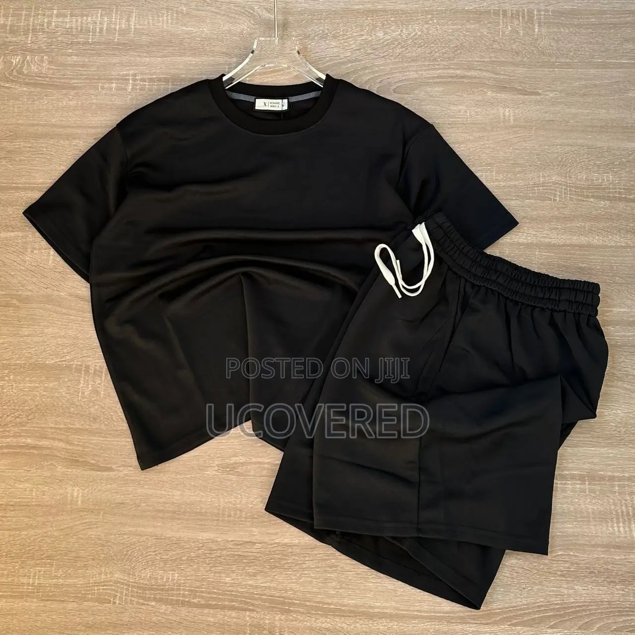 Men’S Track Suits 2 Piece Set Casual T-Shirt Shorts