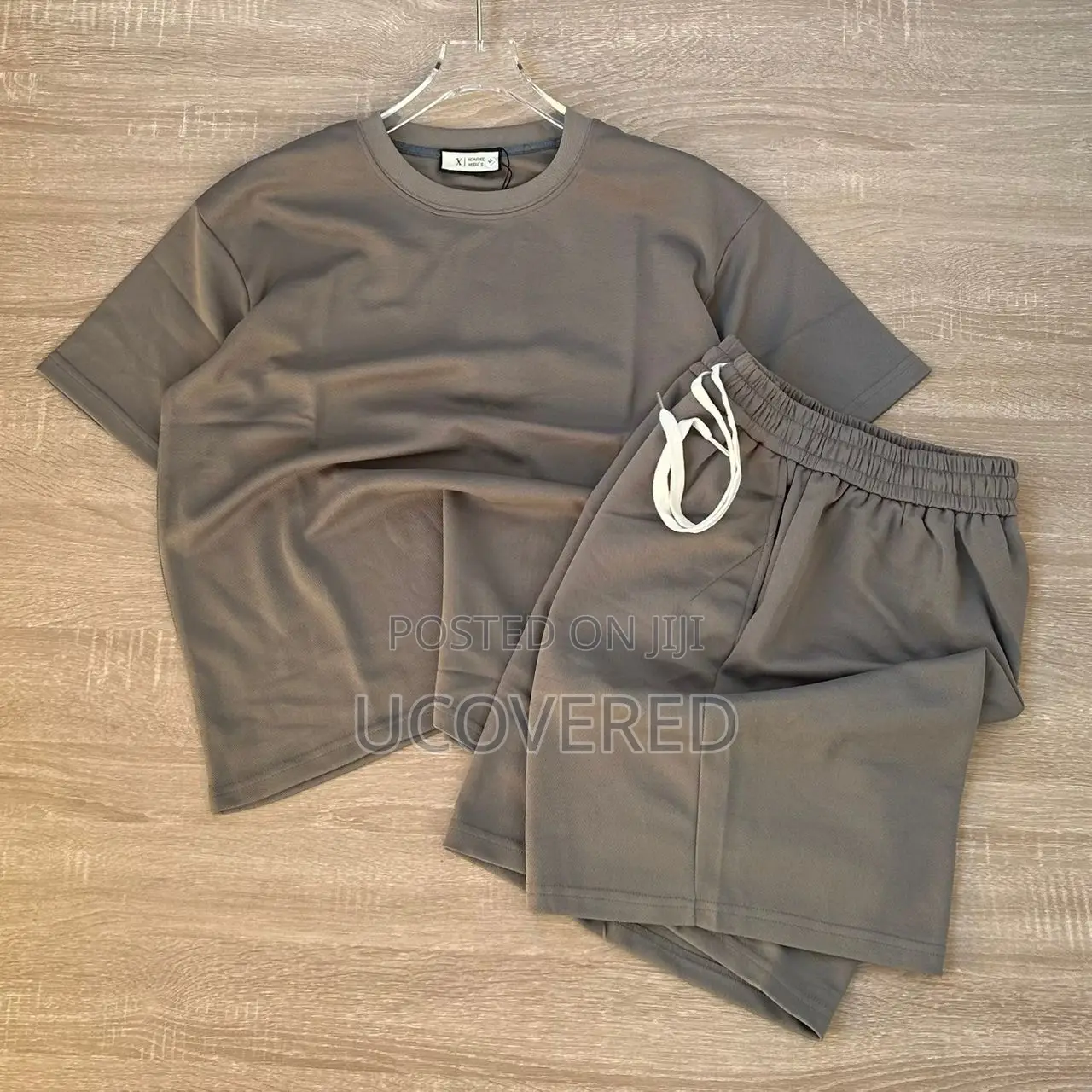 Men’S Track Suits 2 Piece Set Casual T-Shirt Shorts