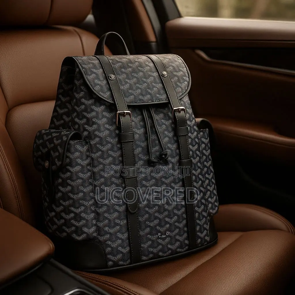 Goyard Unisex Backpack Luxury Anti-Theft Waterproof Bag