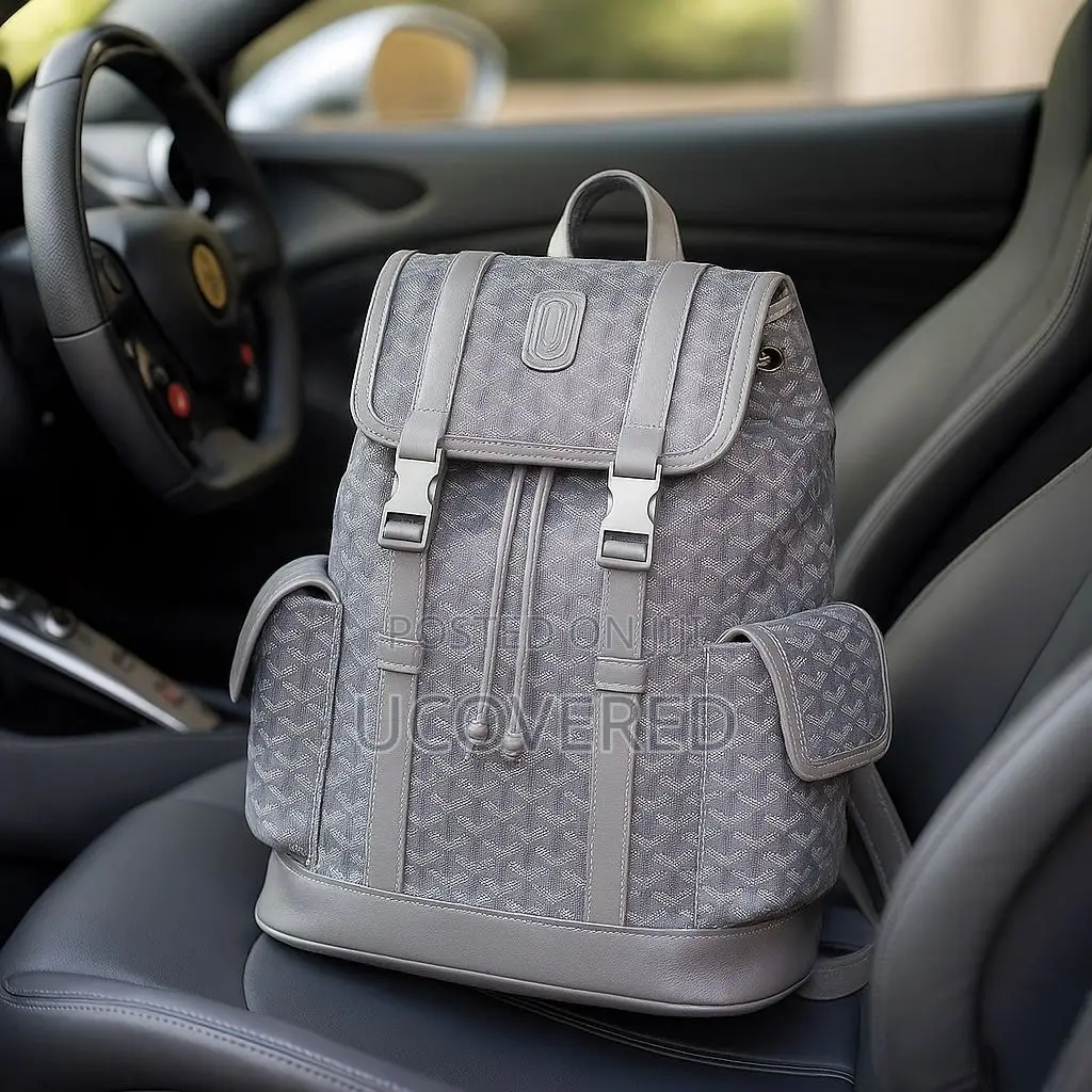 Goyard Unisex Backpack Luxury Anti-Theft Waterproof Bag
