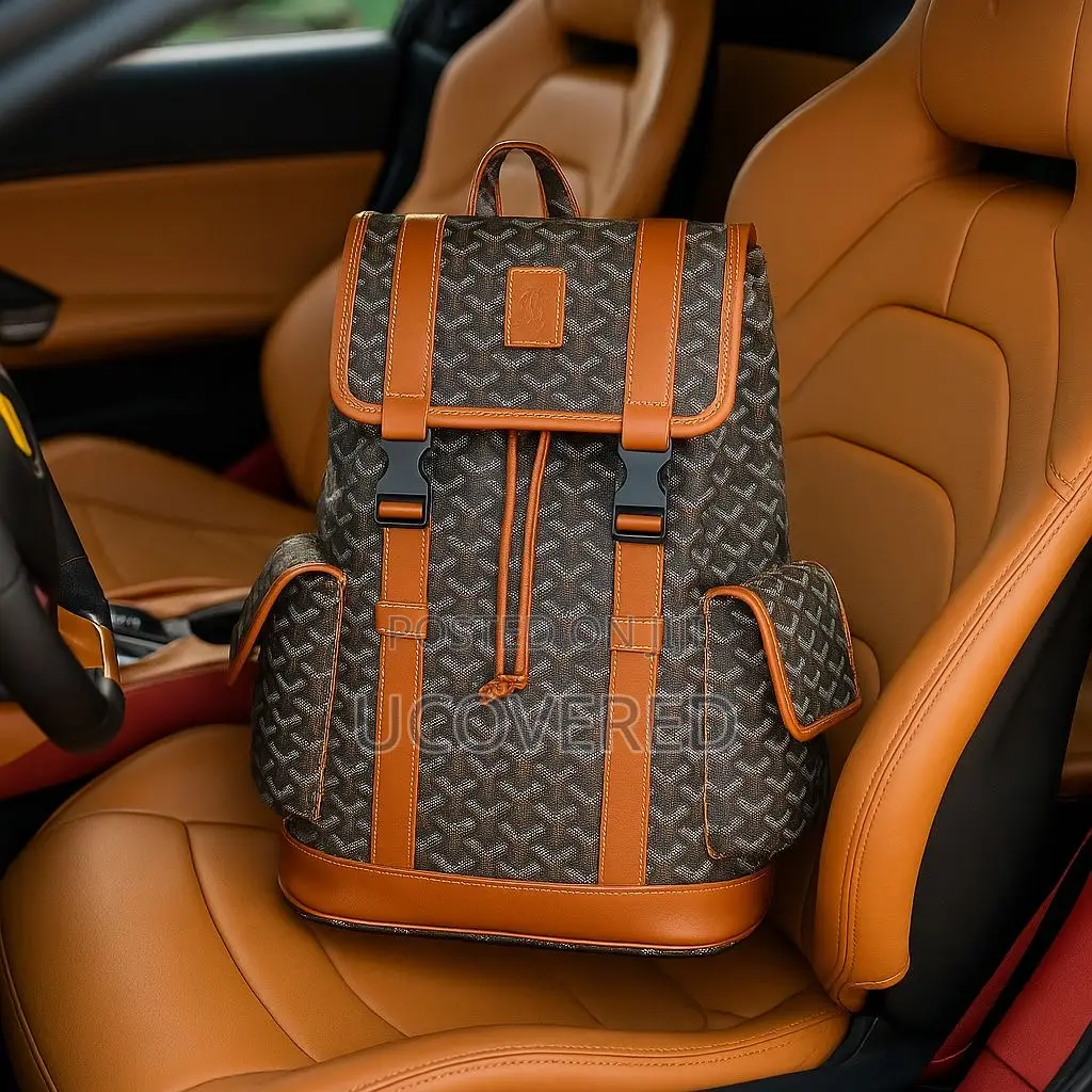 Goyard Unisex Backpack Luxury Anti-Theft Waterproof Bag