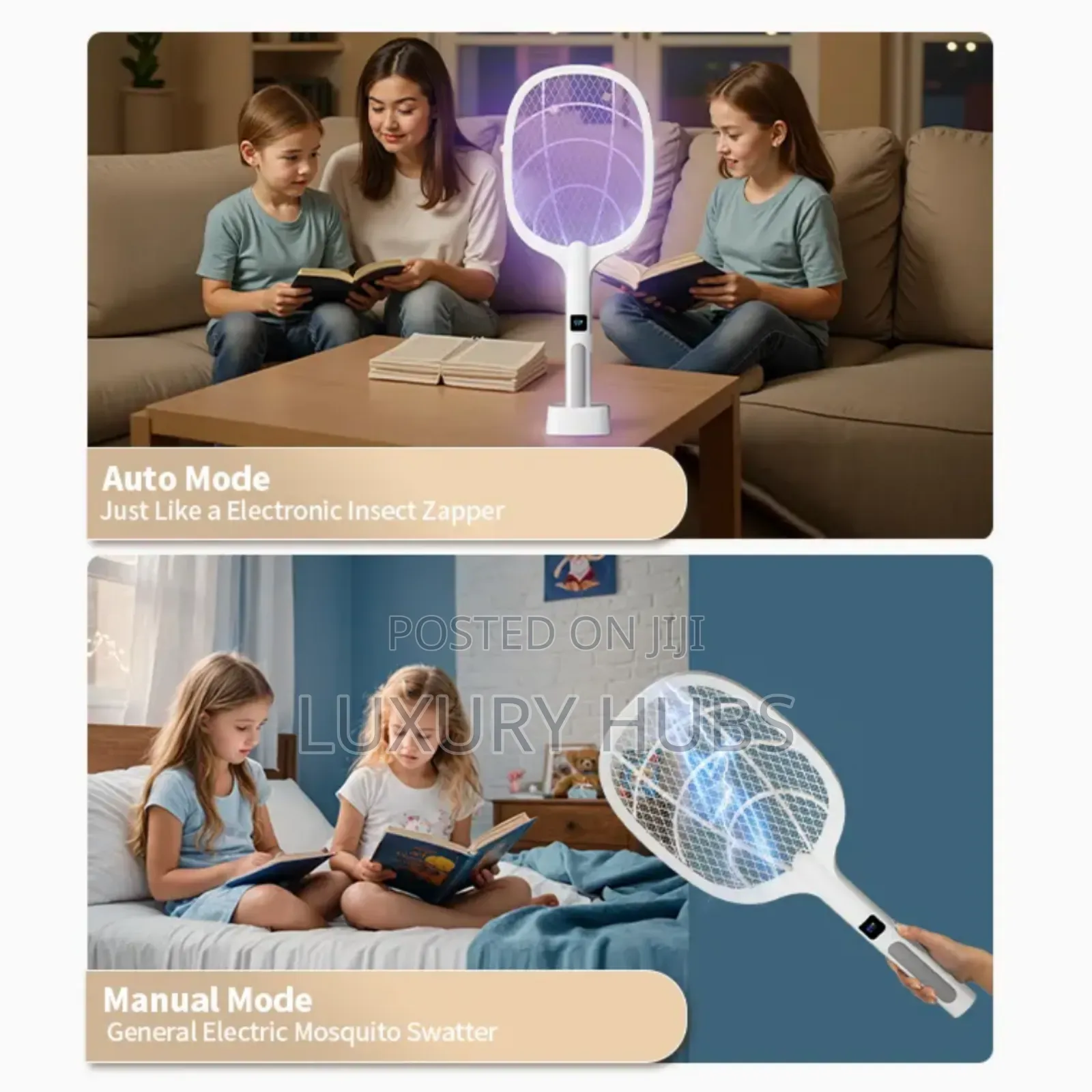 Mosquito Swatter Lamp (Rechargeable)