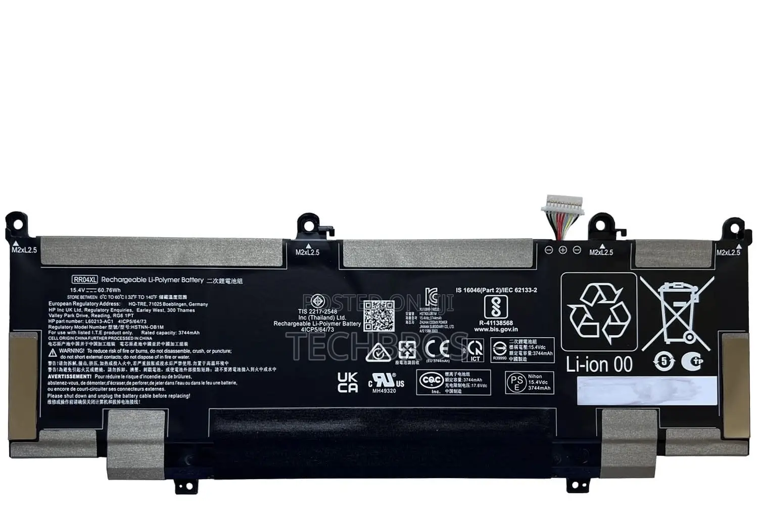 Original Spectre X360 Battery -rr04xl