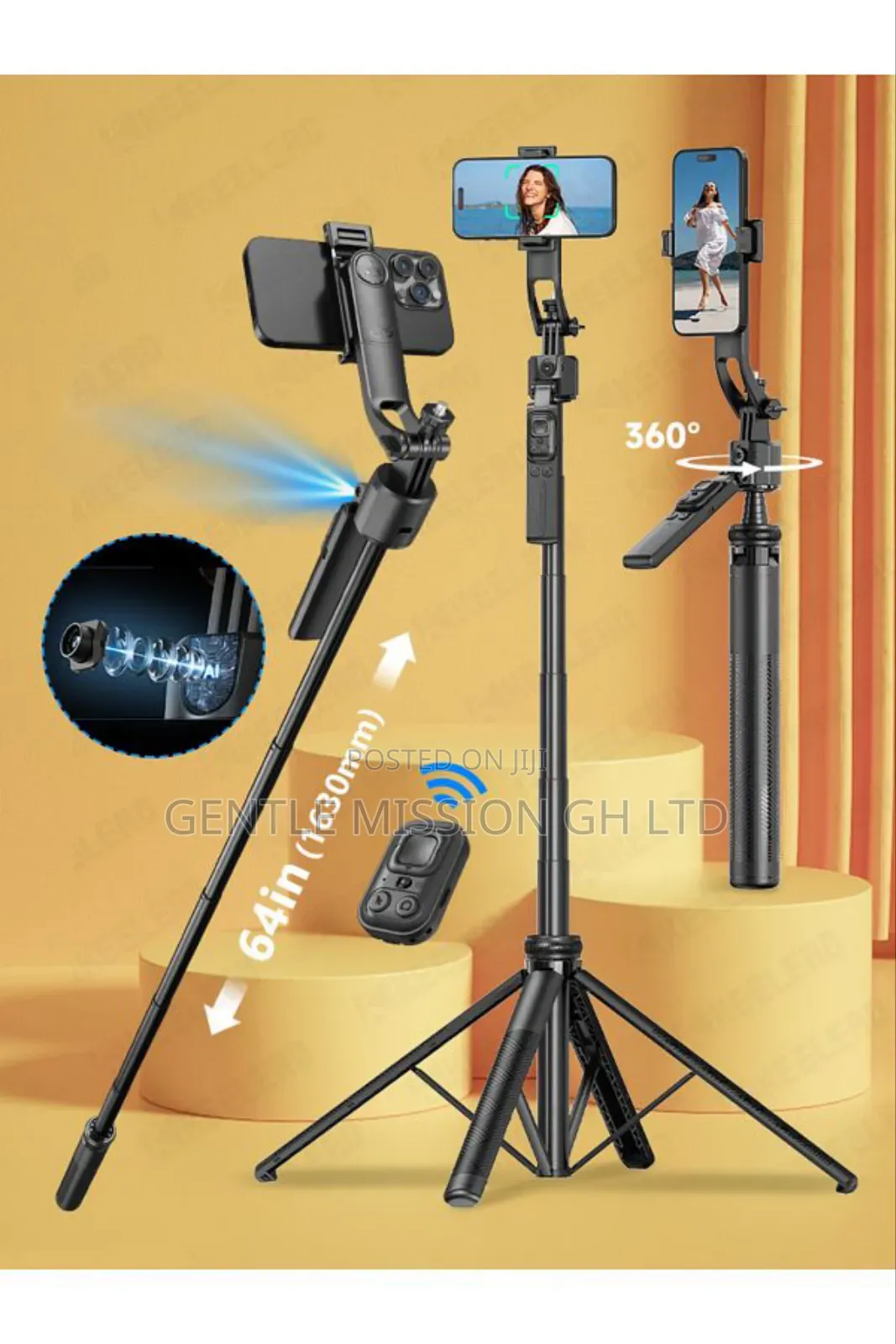 Ai Videos Facial Tracking With Balance Handle Remote 64"