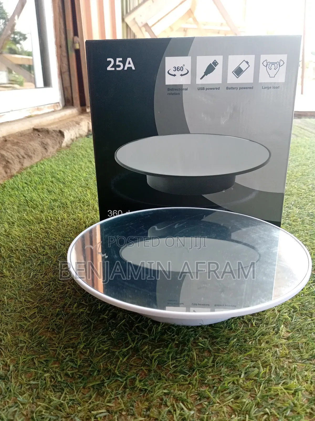Electric Rechargeable Table Turner 360°