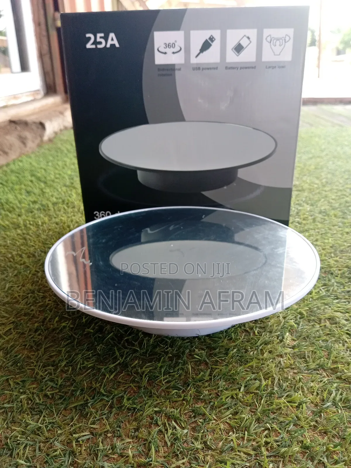 Electric Rechargeable Table Turner 360°