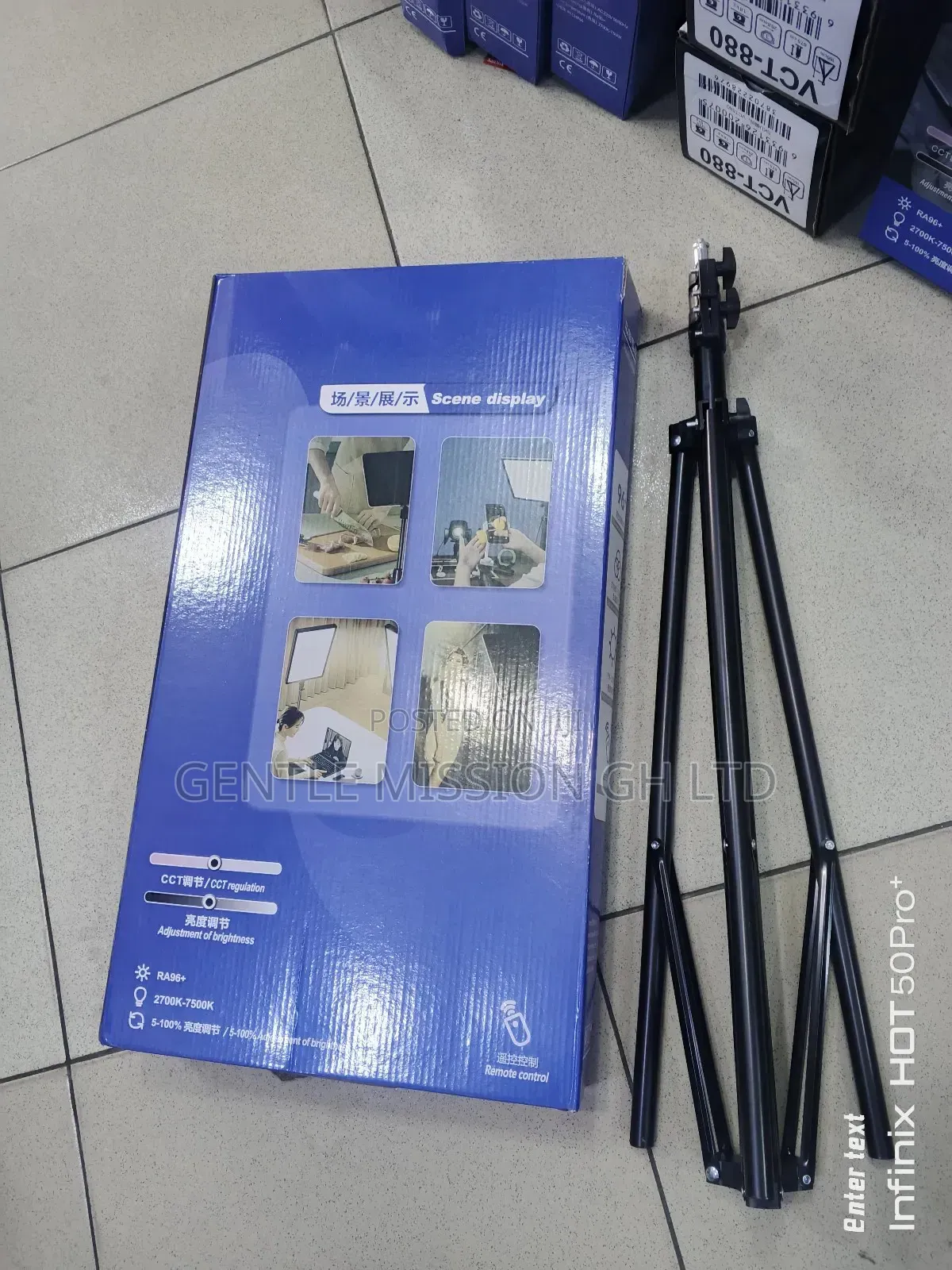 Led Rl-24 Panel Light Professional Video Photography Light