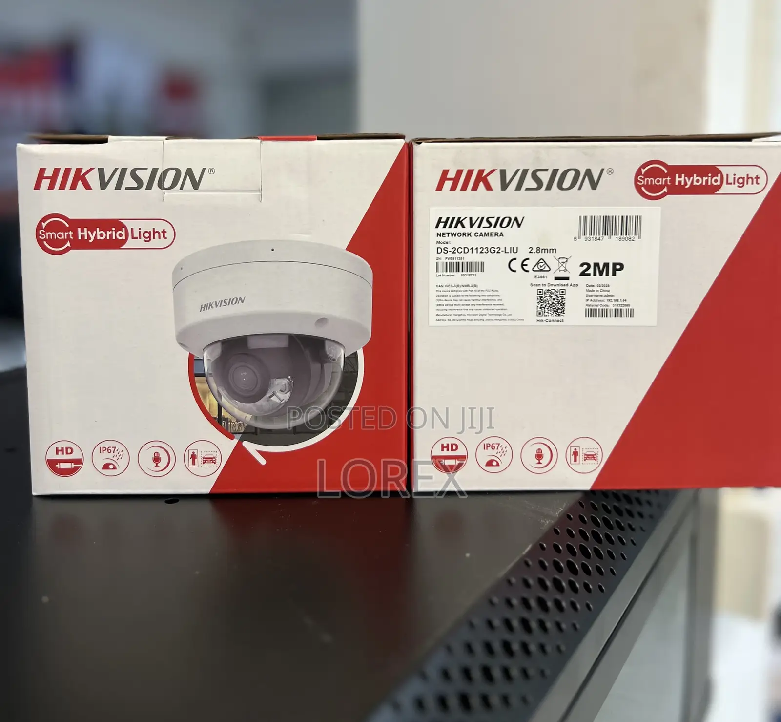 Hikvision 2mp Ip Smart Hybrid Audio Camera 2cd1123g2-Liu