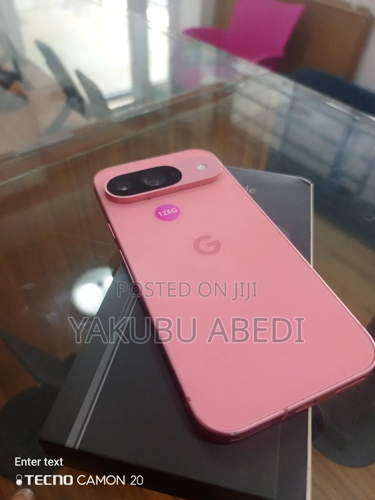 New Google Pixel 9 128 GB Rose Gold
