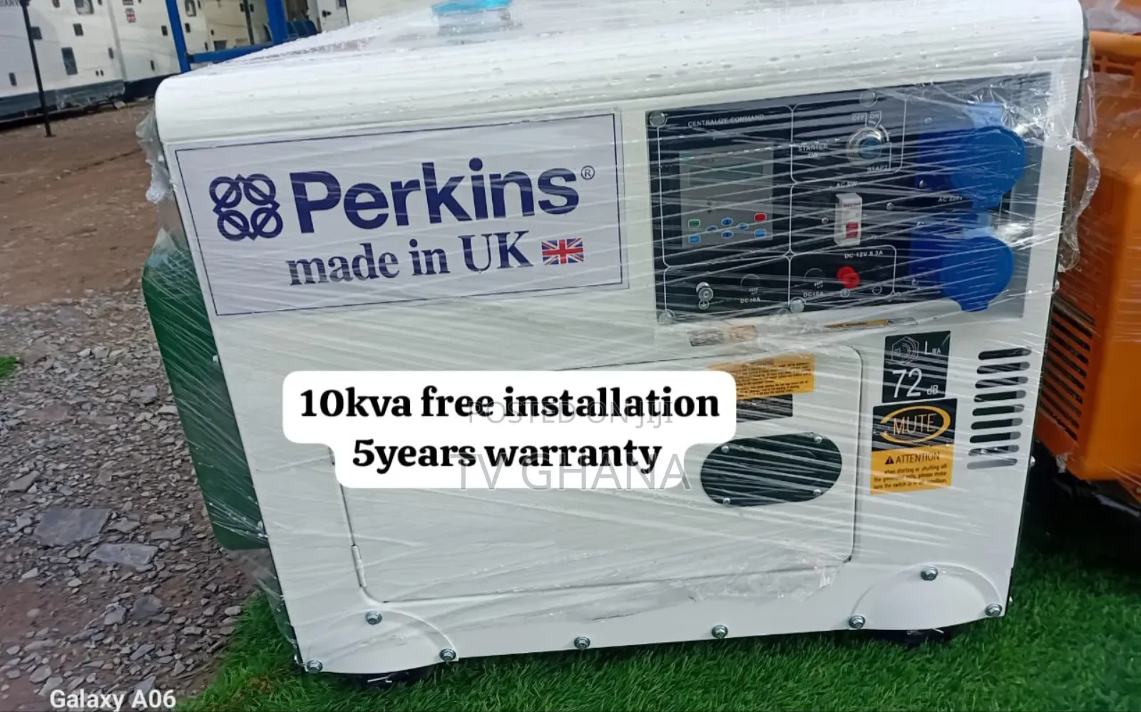 Will Wattage Perkins 10kva 13000watts Diesel Generator 10kva