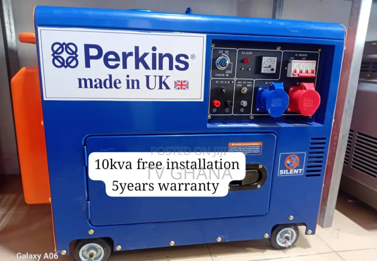 Adventure Unplugged Perkins 10kva Diesel 13000watts Diesel