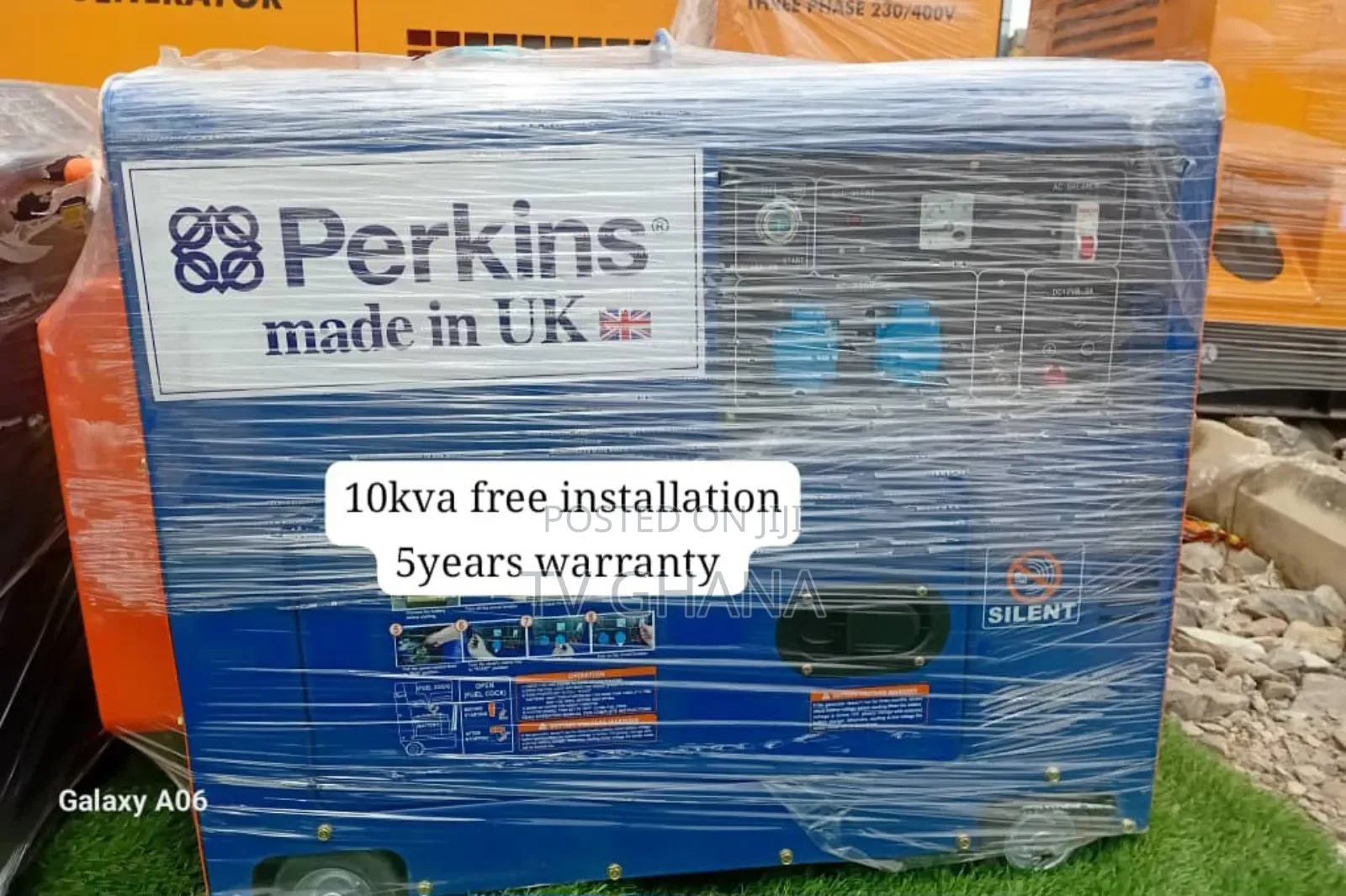 Bright Back Up Perkins 10kva Diesel 13000watts Diesel Gen