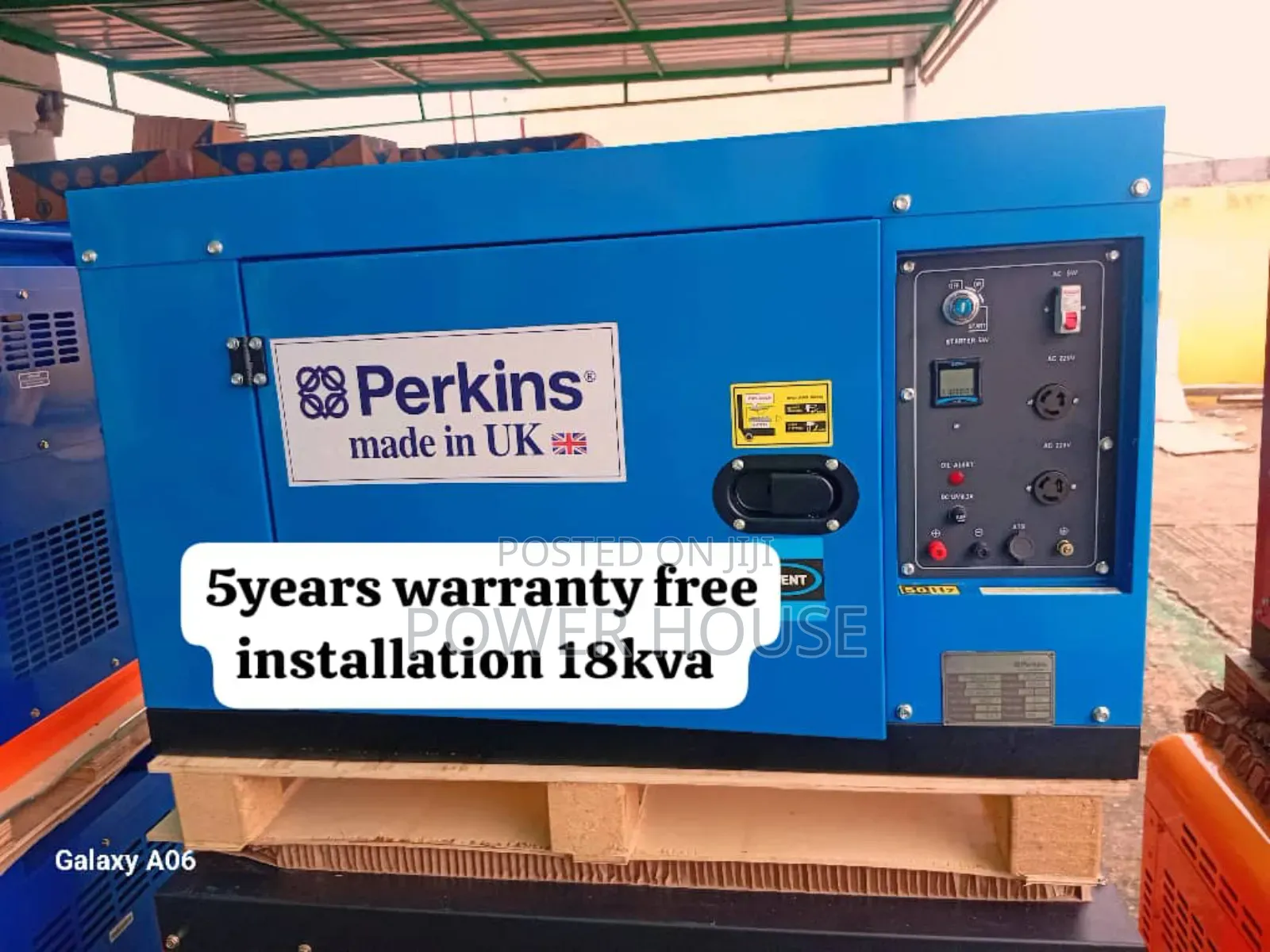 Crystal Matrix Ultimate 18kva Perkins Diesel Generator 18kva