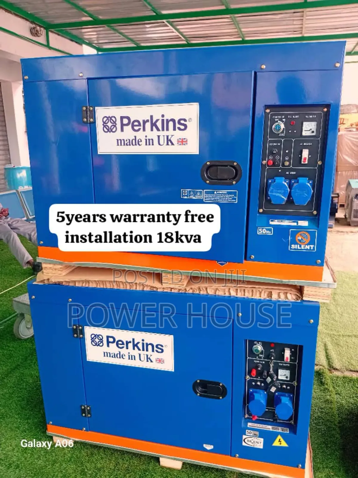 Crystal Matrix Ultimate 18kva Perkins Diesel Generator 18kva