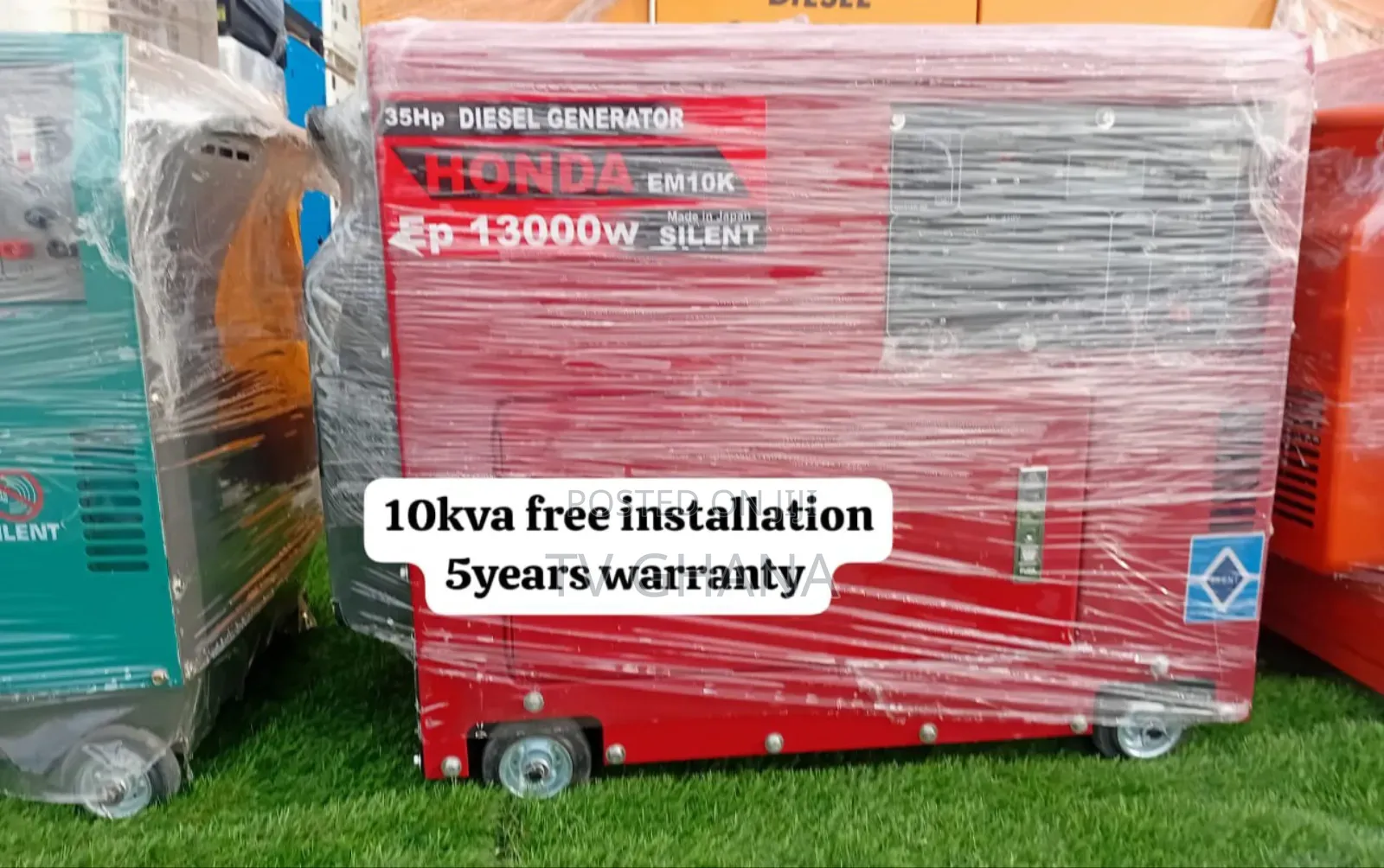 When Power Count Perkins 10kva 13000watts Diesel Silent