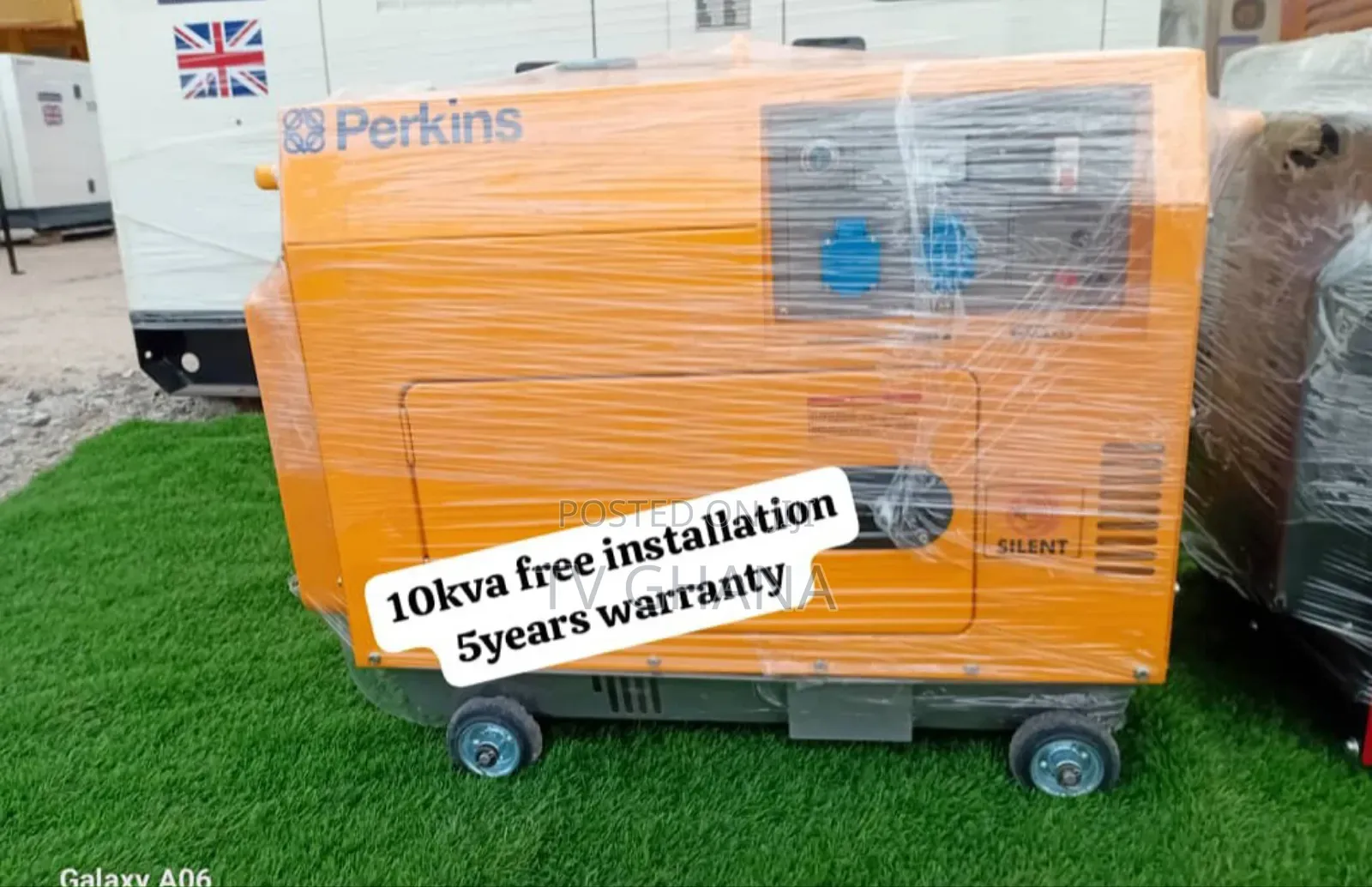 Clean Watt Revolution Perkins 10kva 13000watts Diesel Silent