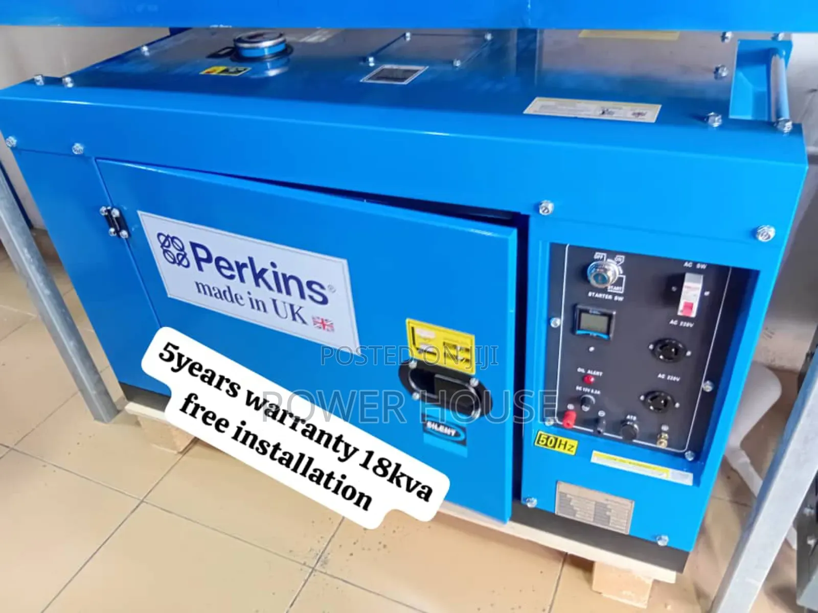 Ultimate Zenith 18kva Perkins Diesel Generator 18kva