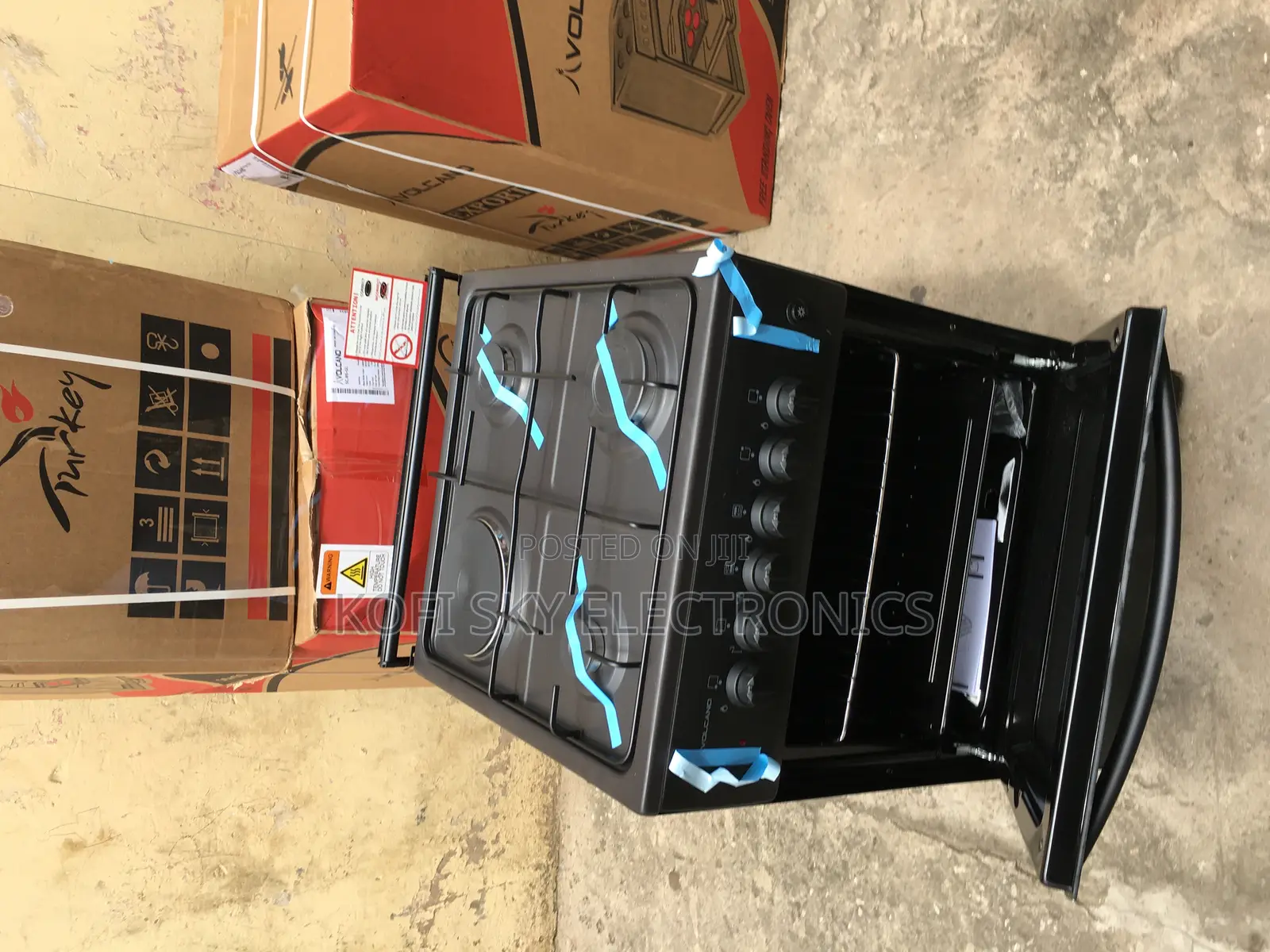 More Sublimer Volcano 3gas 1electric Cooker Oven