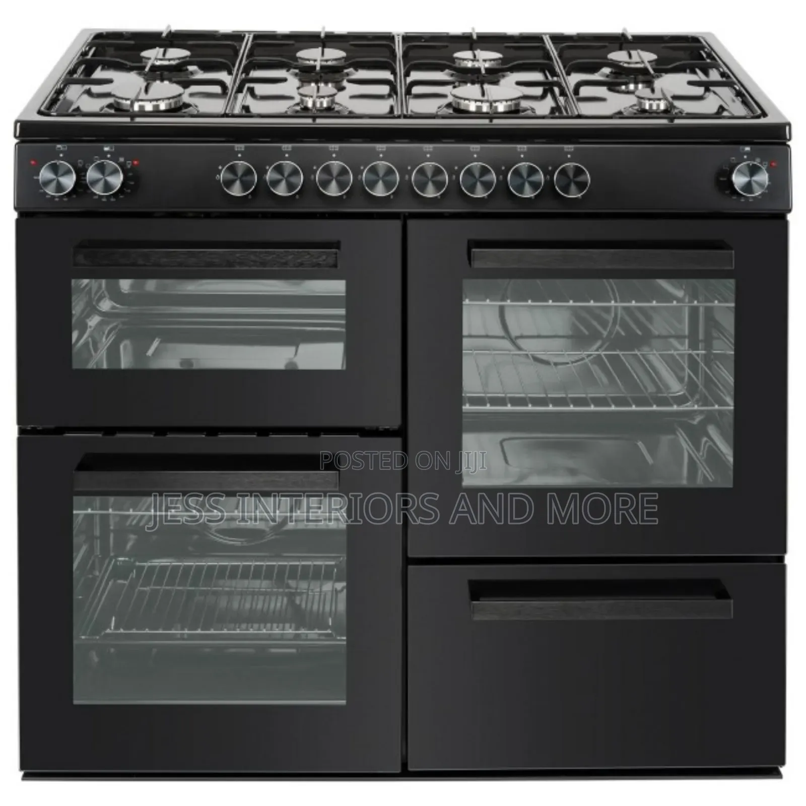 Electriq 8 Burner Gas Cooker