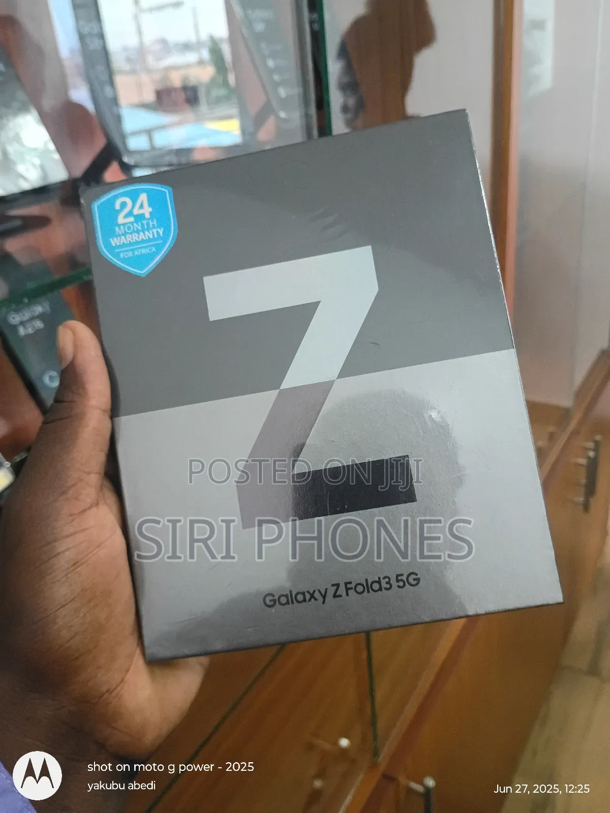 New Samsung Galaxy Z Fold 3 256 GB Green