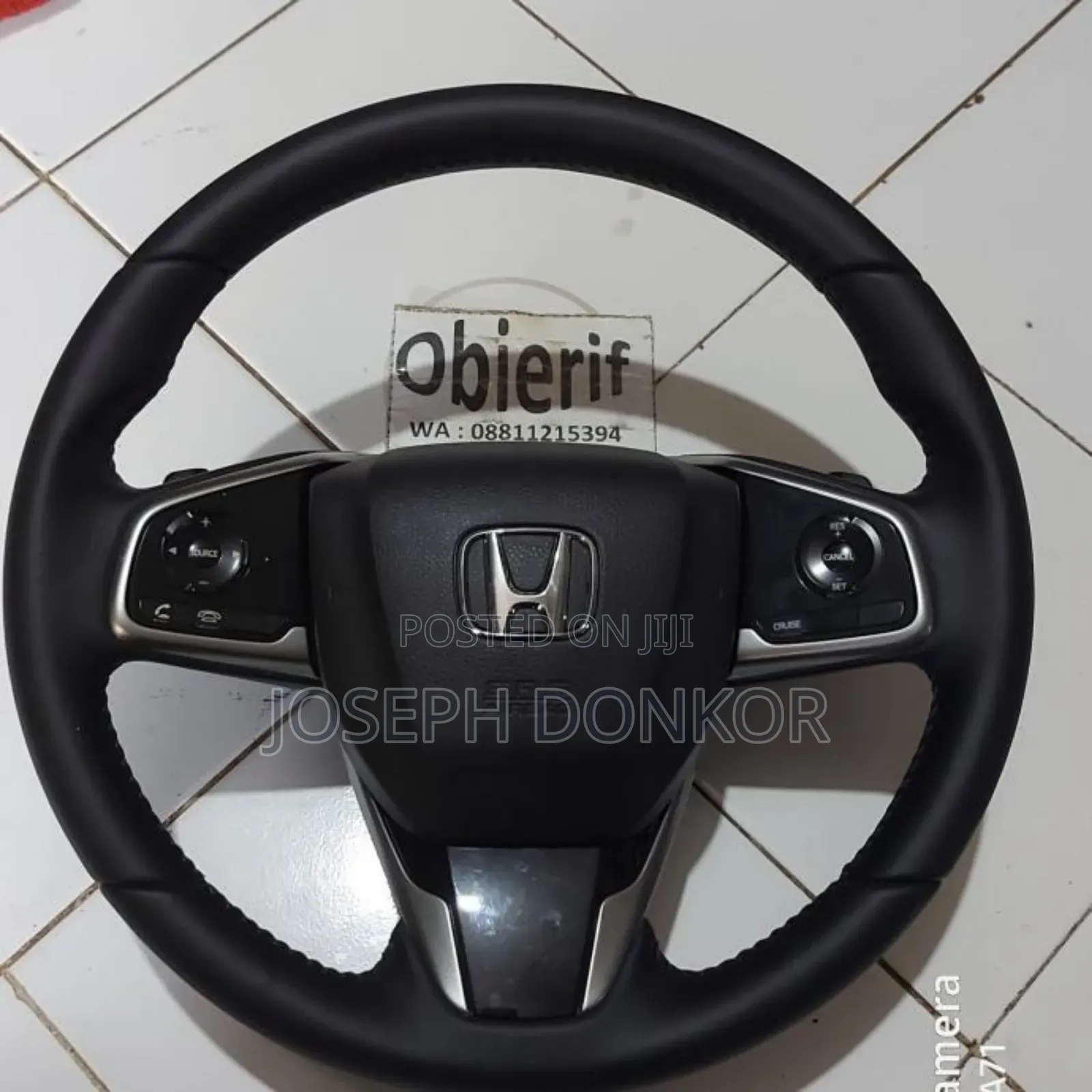 Civic Steering Wheel Airbag 2016,2017,2018 2019,2020,2021