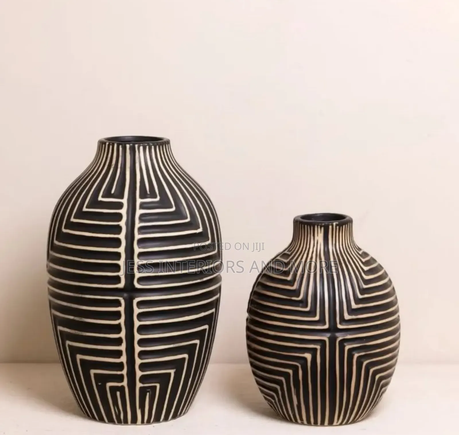 Stripe Vase Set