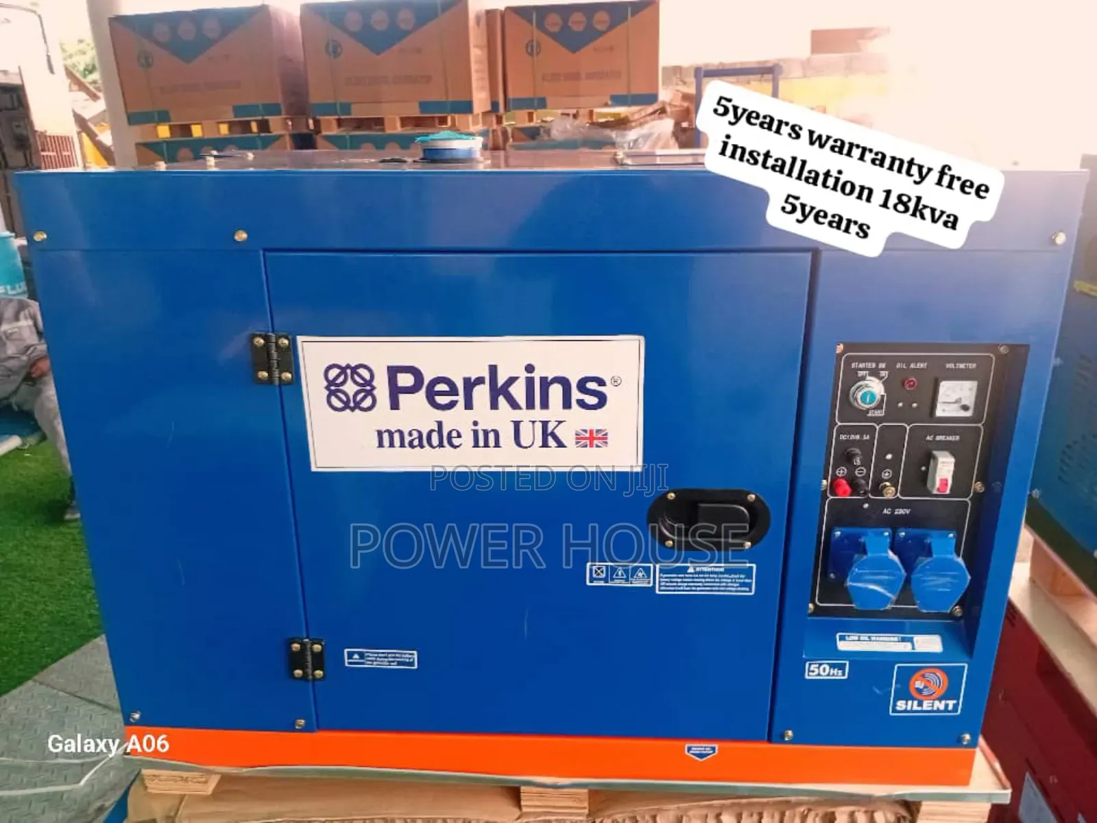 Lumina Gladius Line 18kva Diesel Generator 18kva Perkins