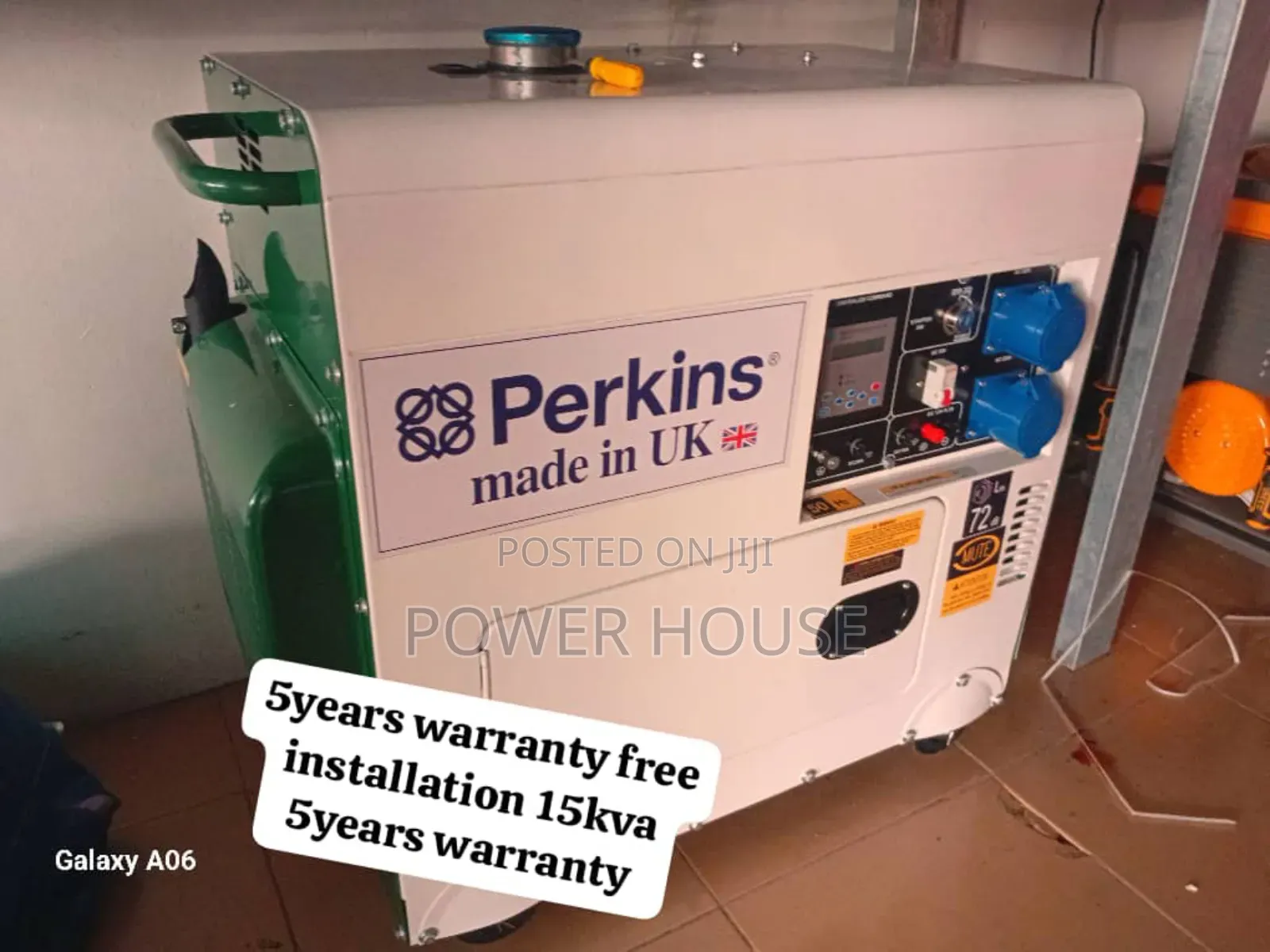 Lumina Mythos 15kva 16500watts Diesel Perkins Generator
