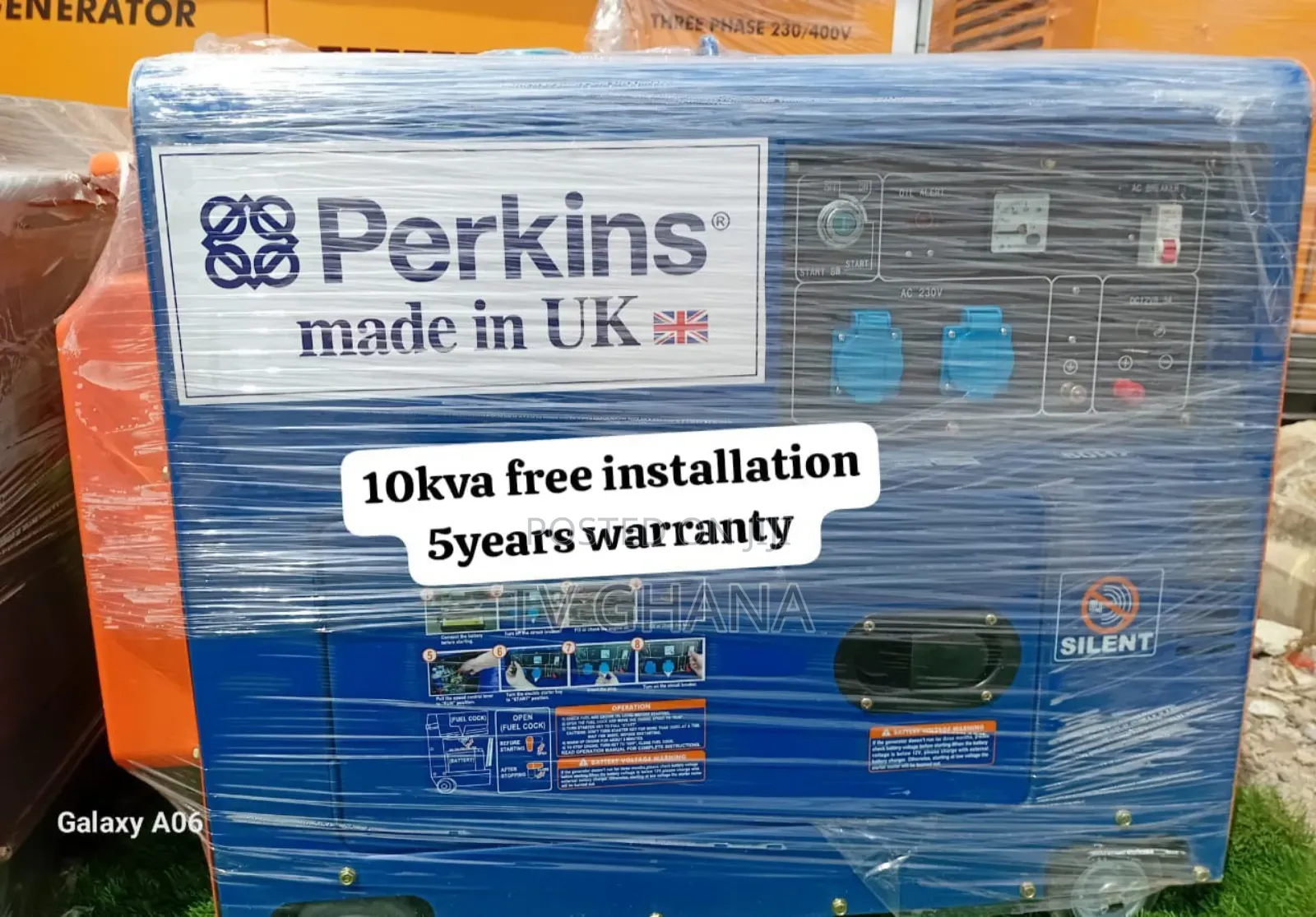 Kinetic Core Perkins 10kva Generator Diesel 10kva Diesel