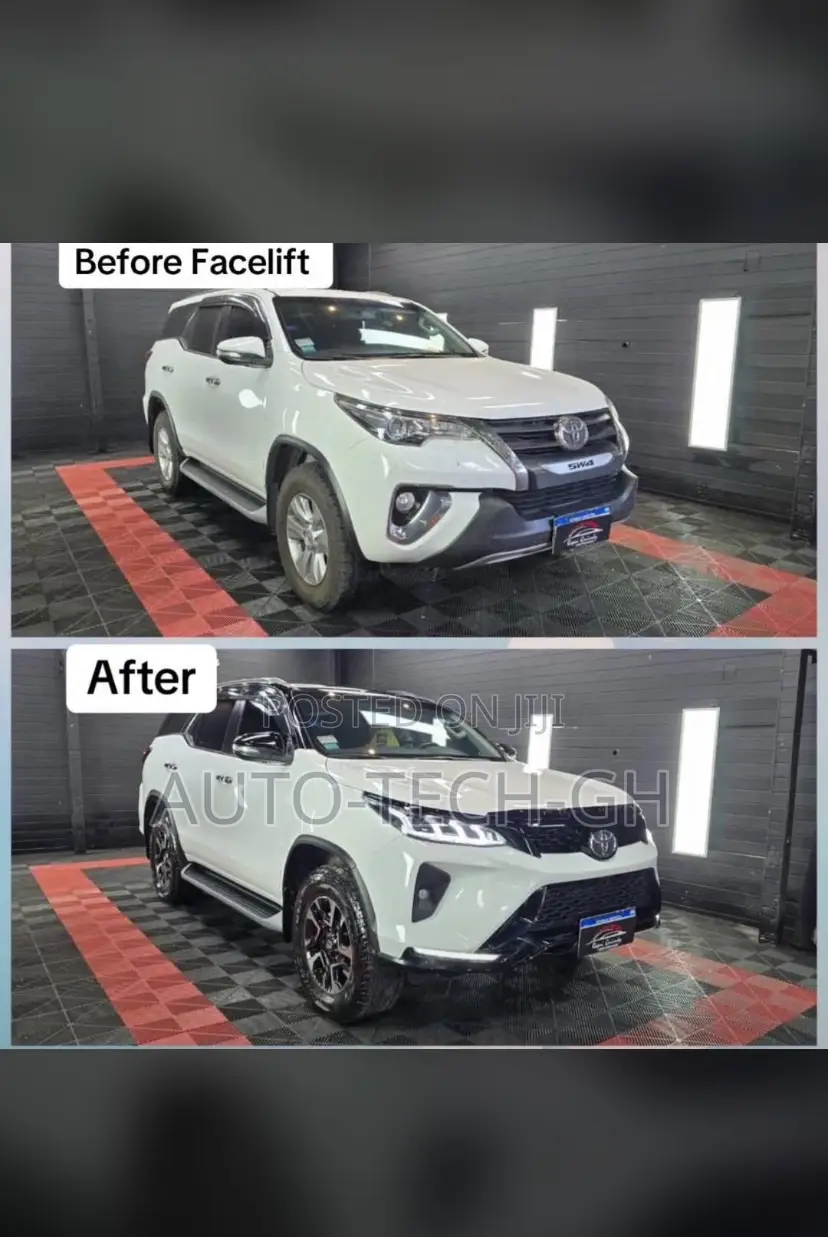 Complete Body Kit for Toyota Fortuner 2018 Upgrade to 2024