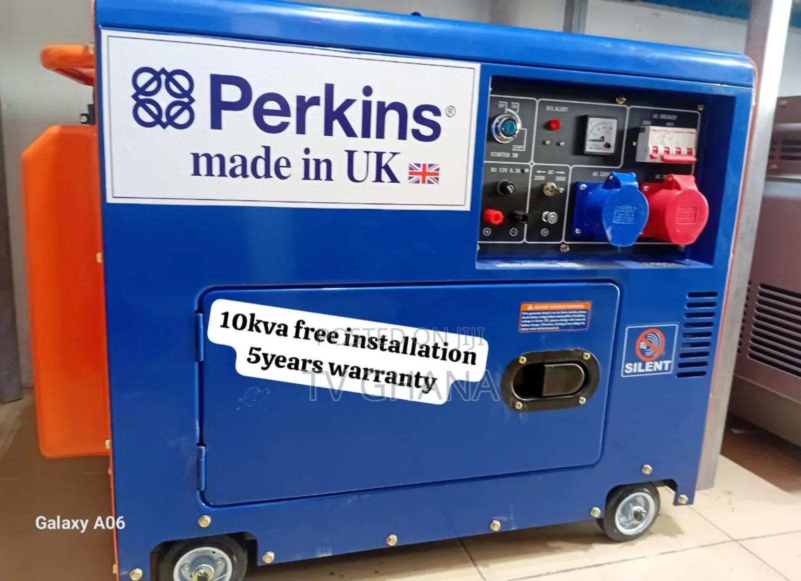 Fire Sale Perkins 10kva Diesel 13000watts Diesel Generator
