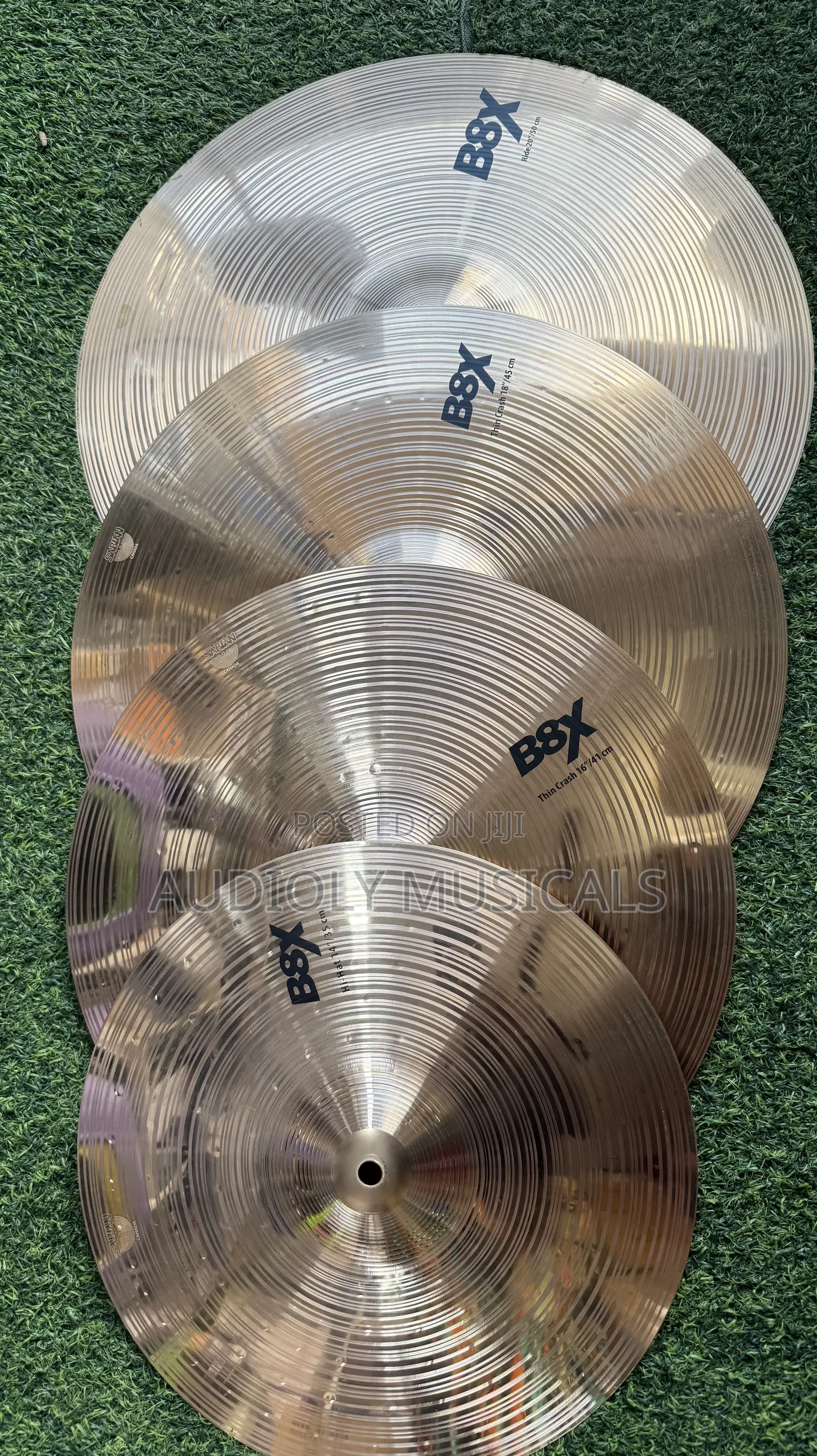 Sabian B8x 4set Cymbals