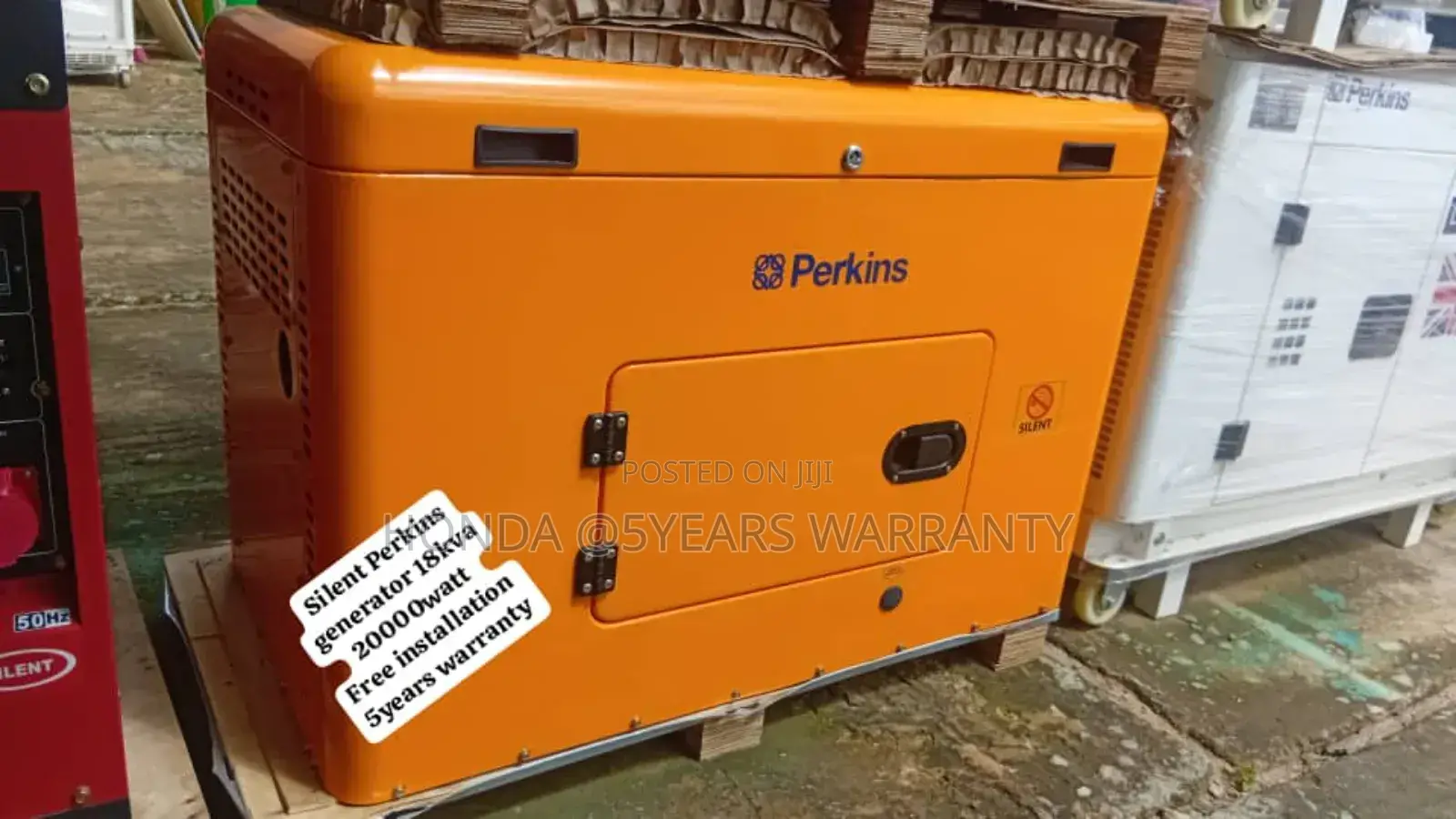 Energy Eleve Yellow 18kva Perkins 20000watt Diesel Generator