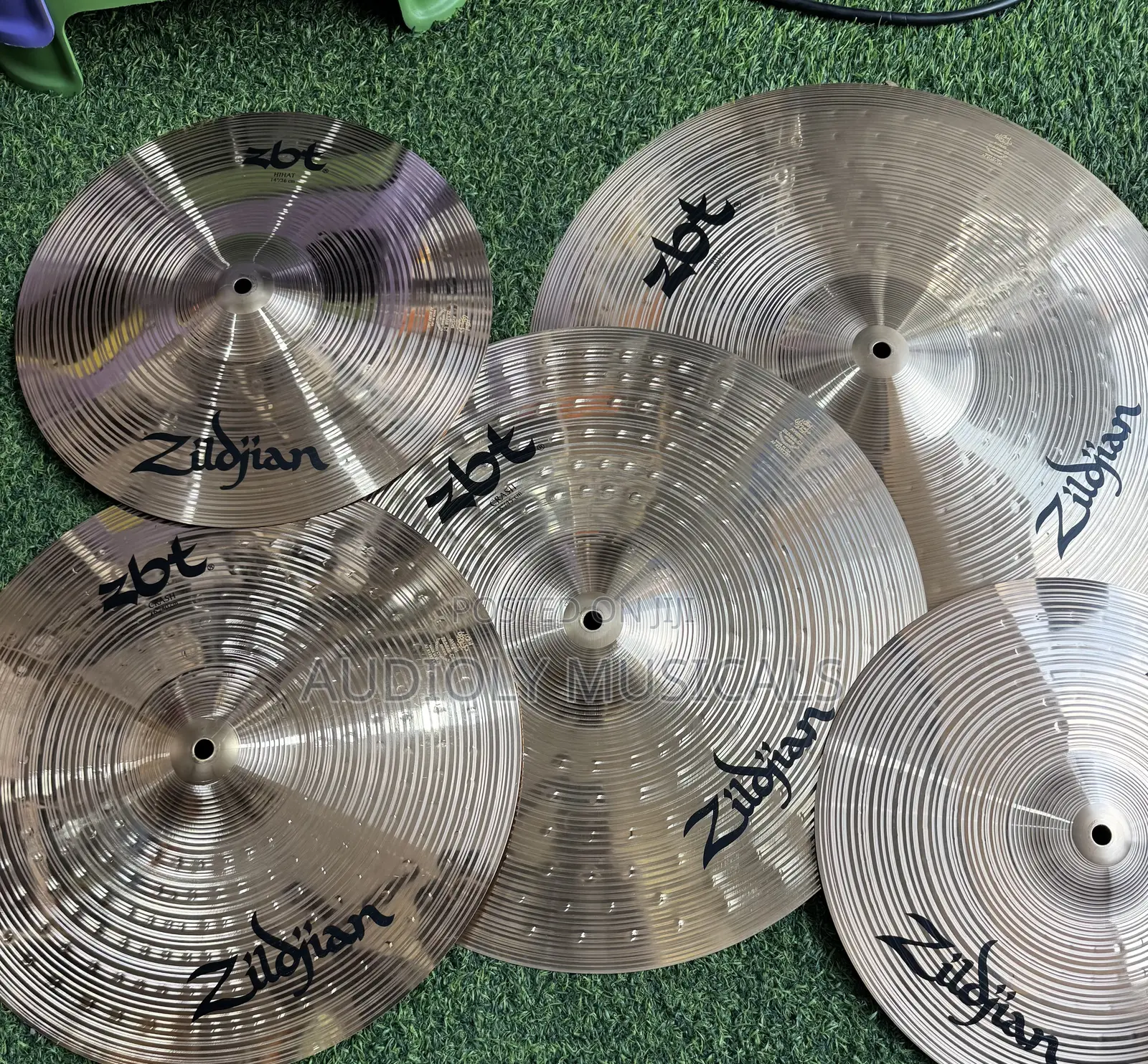 ZBT- Zildjian Cymbal With 20, “18”, 16”, 14 “