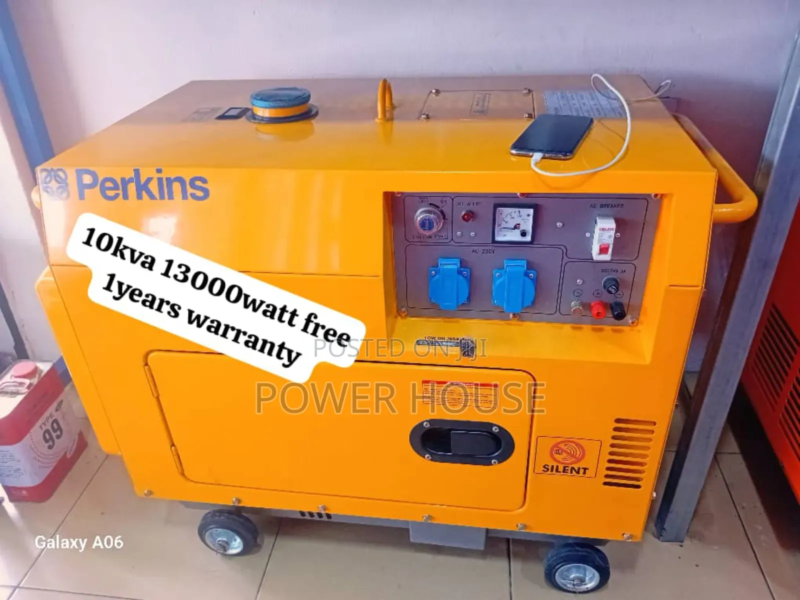 Lumina Ultra Circuit 10kva 13000watts Perkins Diesel Generat