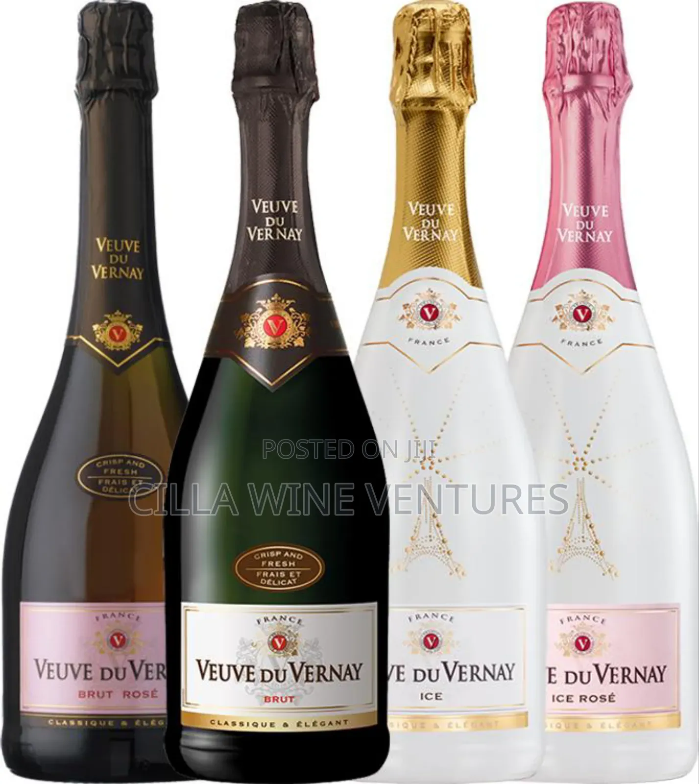Veuve Du Vernay Ice Rose and All Types 750ml