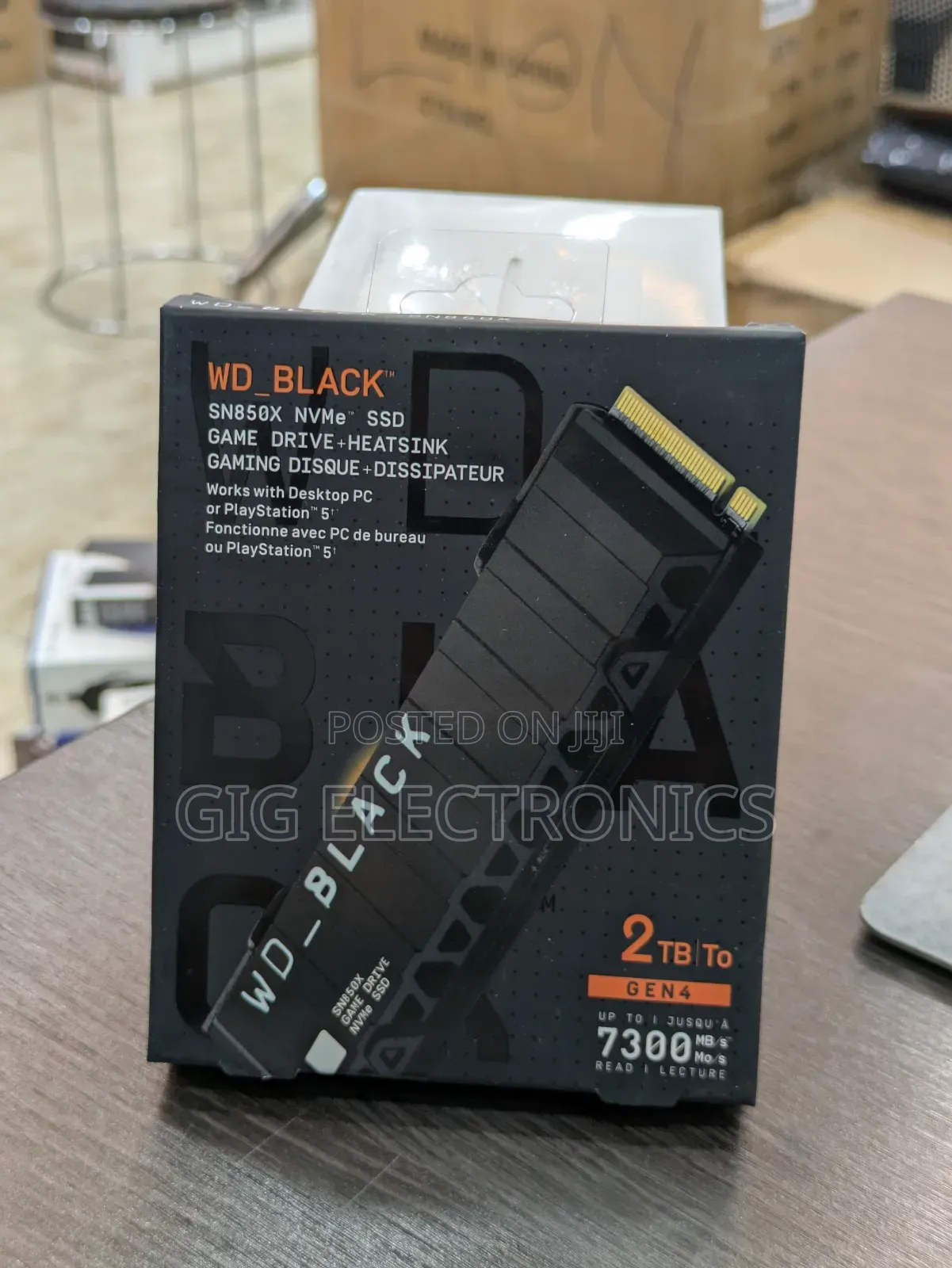 Wd 2tb SSD M.2 With Heatsink - For PC - Playstation 5