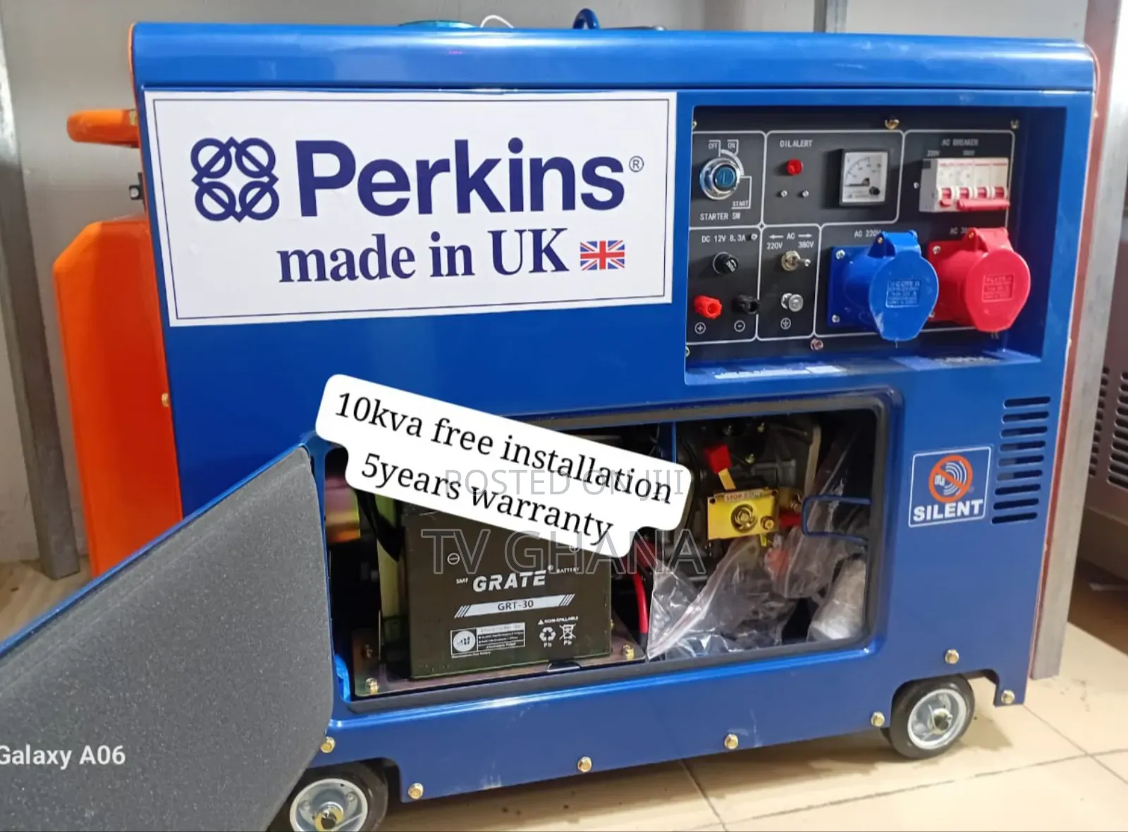 Perkins Unstoppable Energy 10kva 13000wats Diesel Generator