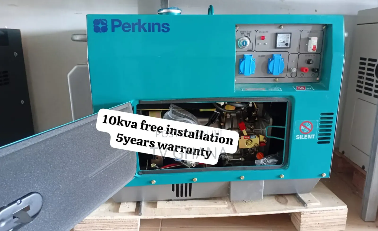 Perkins Modern Power House 10kva 13000wats Diesel Generator