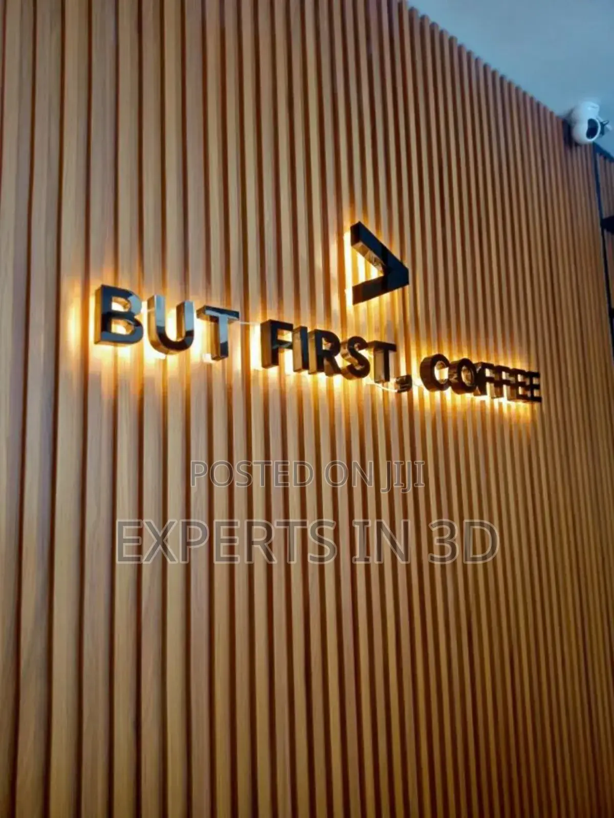 Back-Lit Indoor 3d Signage