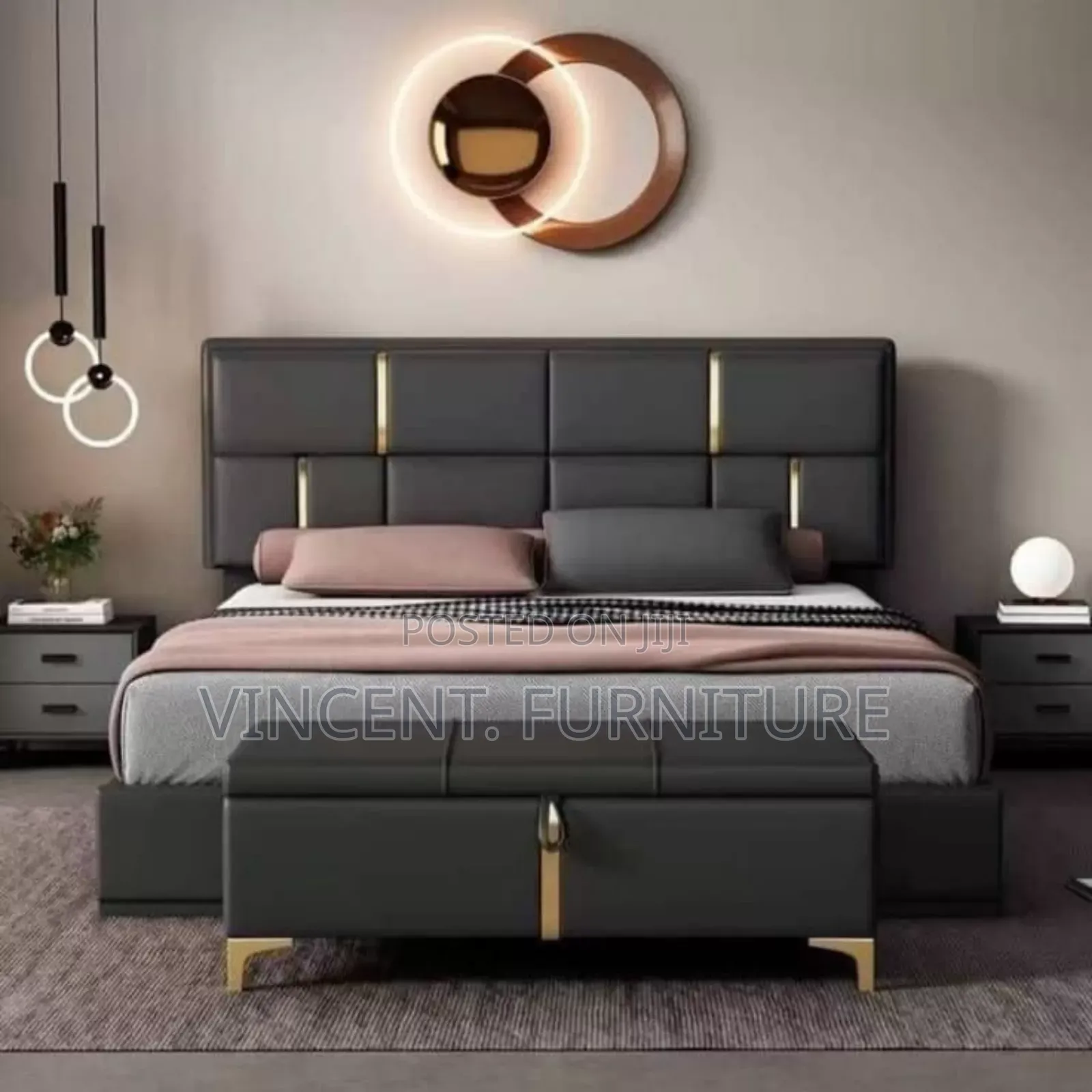 Green Size Bed Available