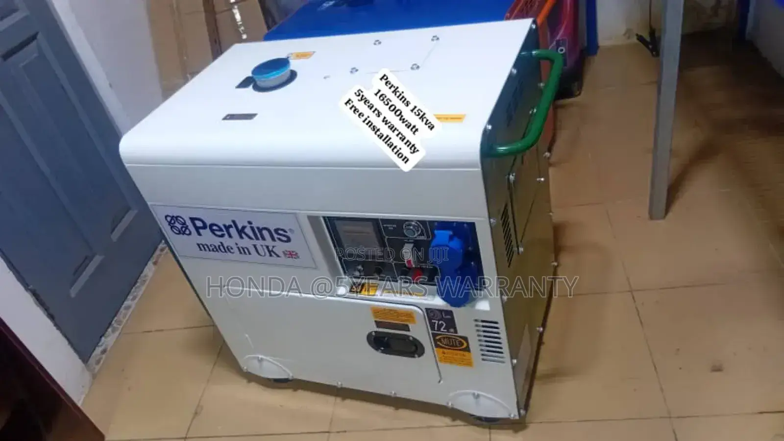 Energy Flow Systems Perkins 15kva 16500watt Generator 15kva