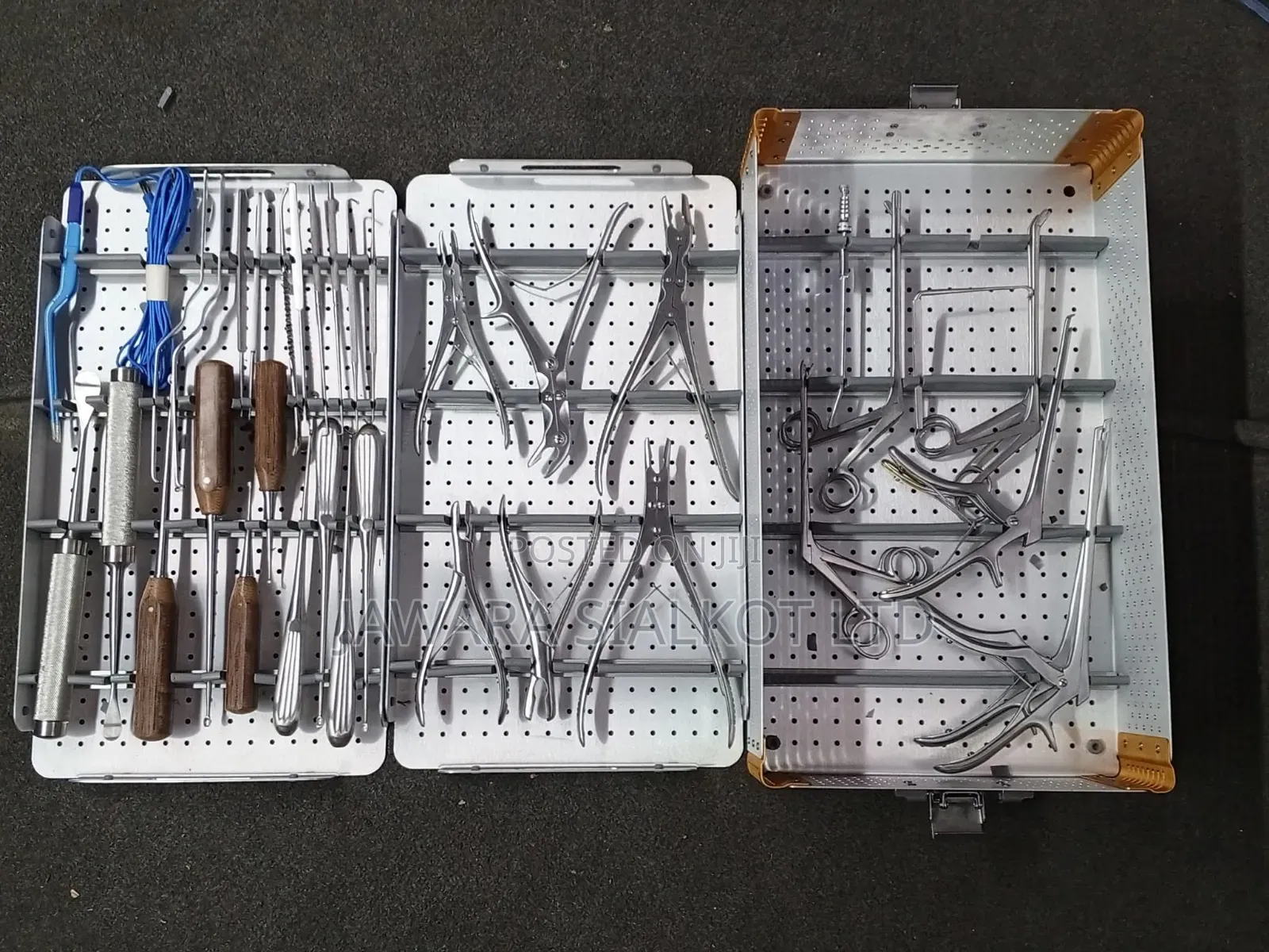 Orthopedic Spine Laminectomy Instruments Set With Box