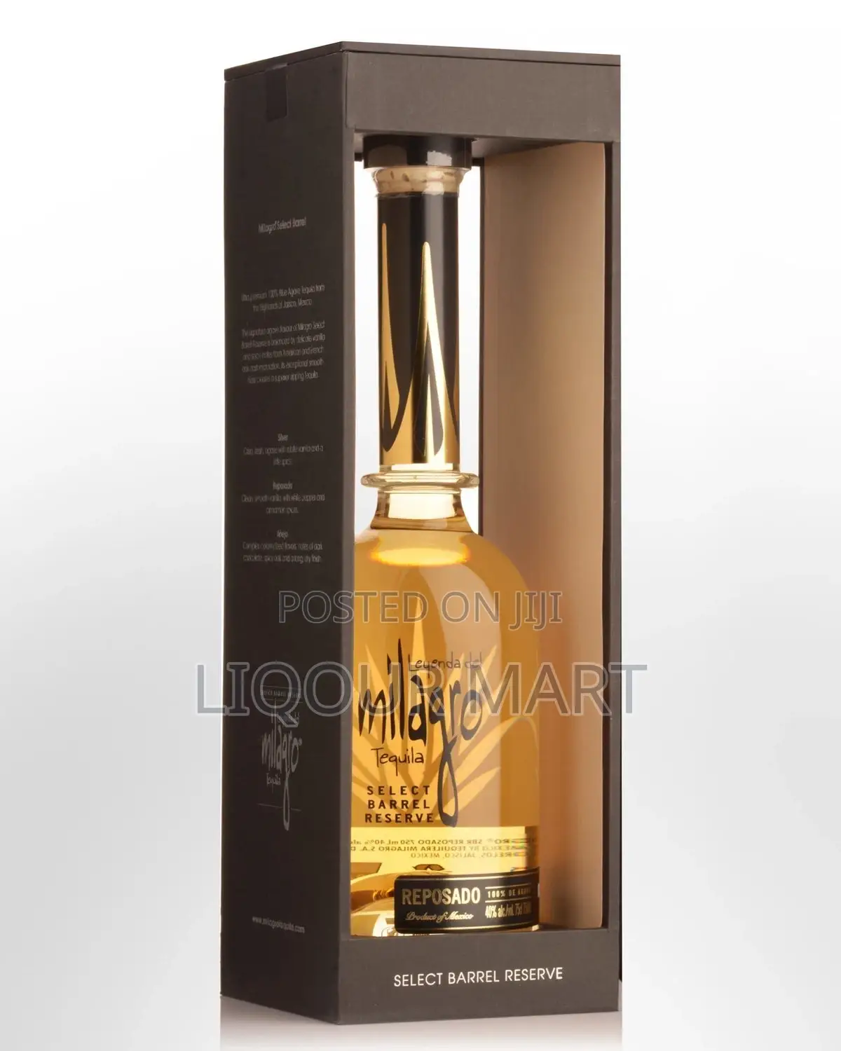 Milagro 100% Agave Barrel Reserve Reposado Tequila