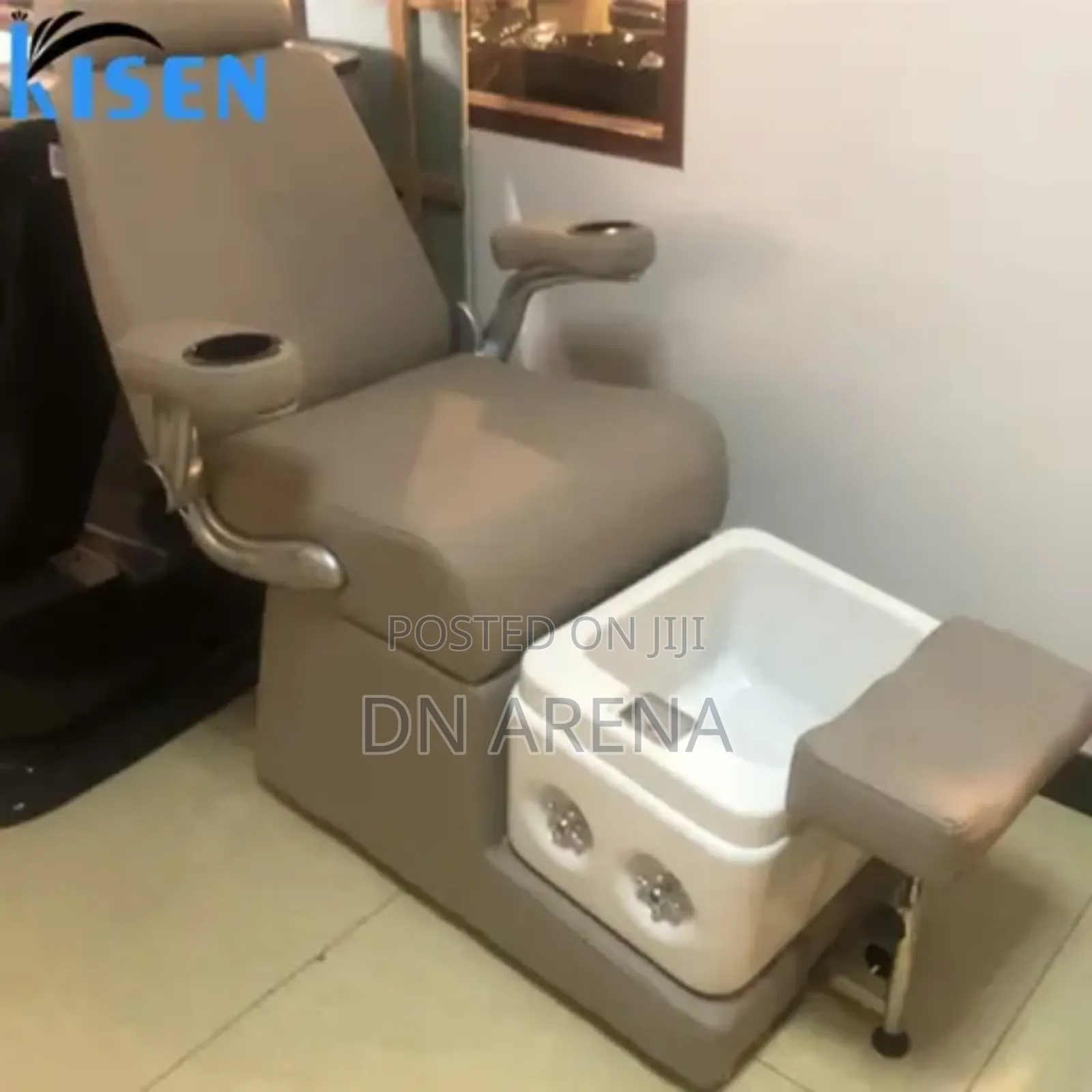 Electric Reclining Foot Massager Pedicure Chair Salon Spa