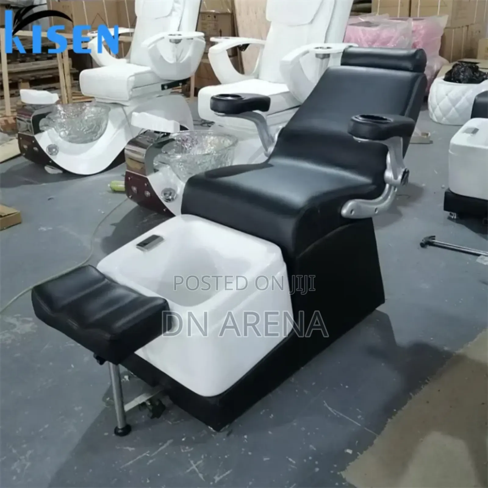 Electric Reclining Foot Massager Pedicure Chair Salon Spa